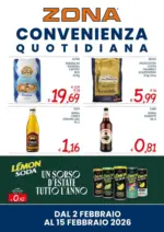 ZONA Convenienza quotidiana! - al 15.02.2026