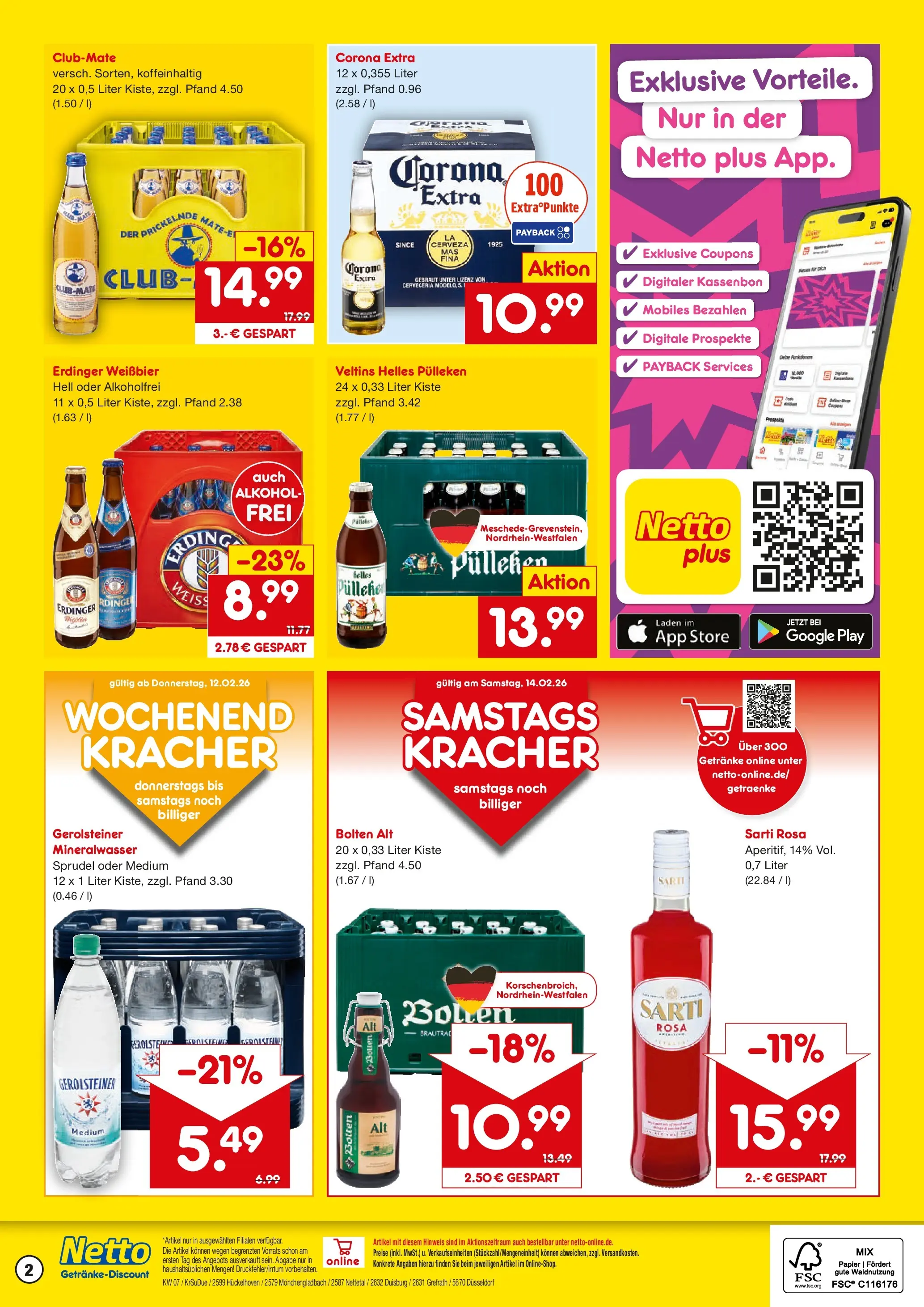 Netto Marken-Discount prospekt Grefrath	 (ab 08.02.2026) » Angebote | Seite: 2