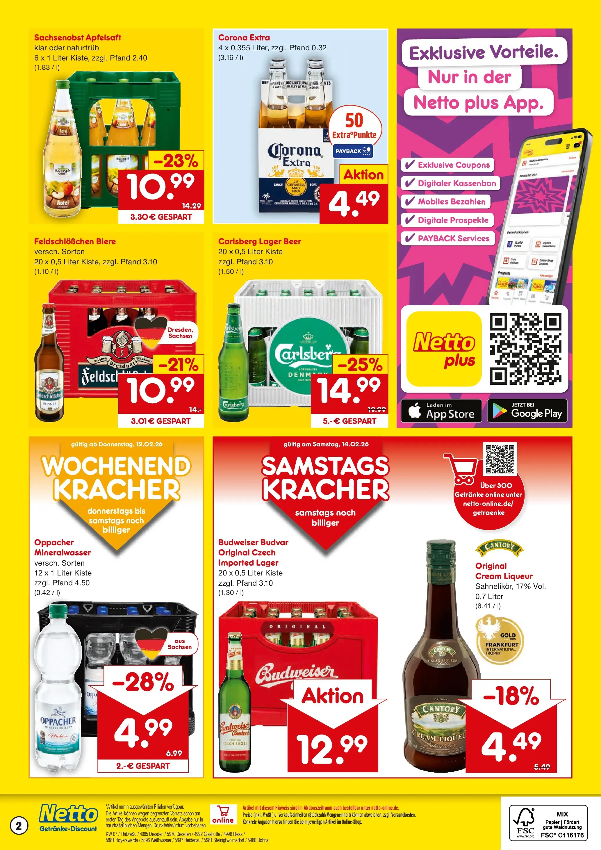 Netto Marken-Discount prospekt Riesa	 (ab 09.02.2026) » Angebote | Seite: 2
