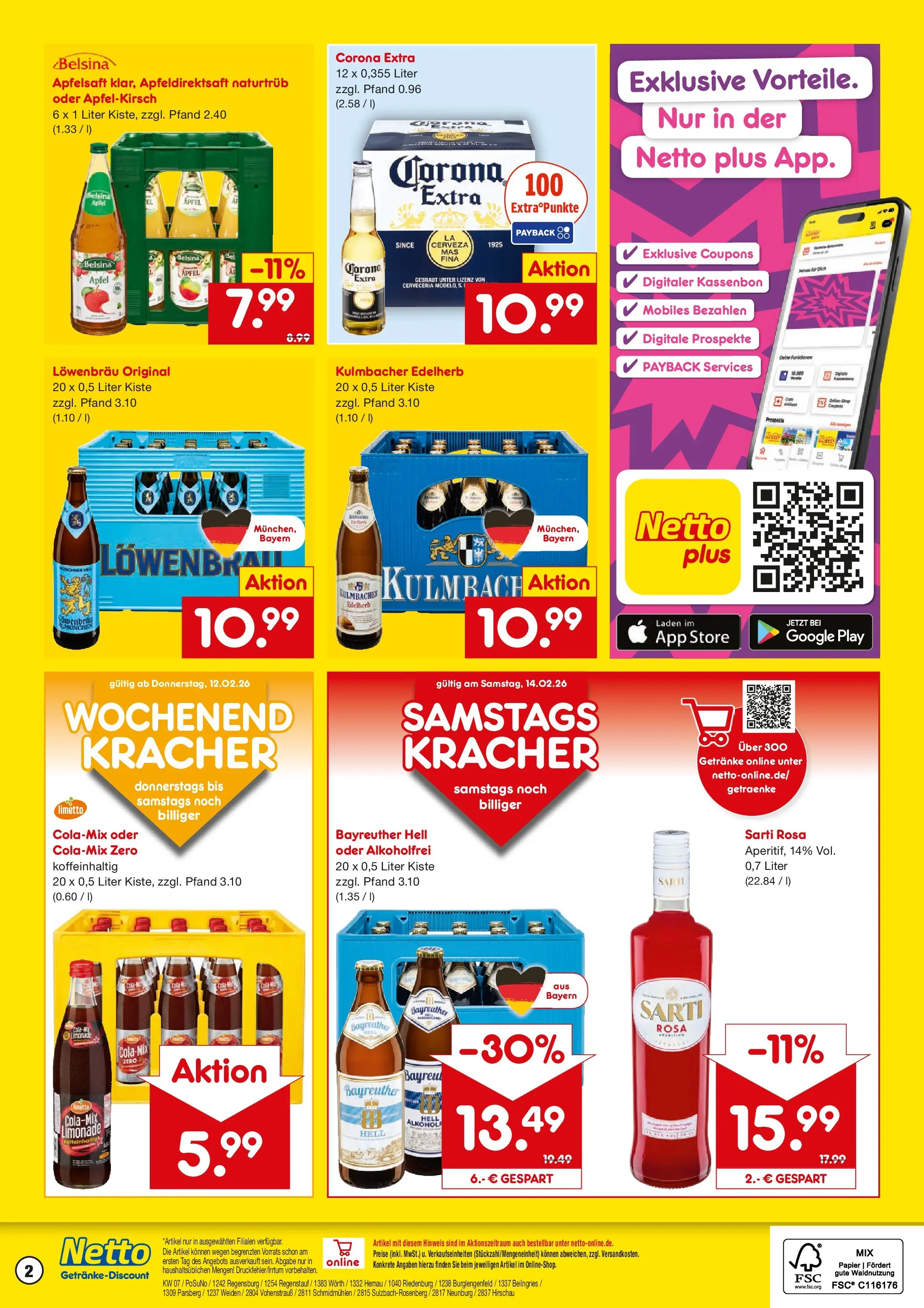 Netto Marken-Discount prospekt Sulzbach-Rosenberg	 (ab 08.02.2026) » Angebote | Seite: 2