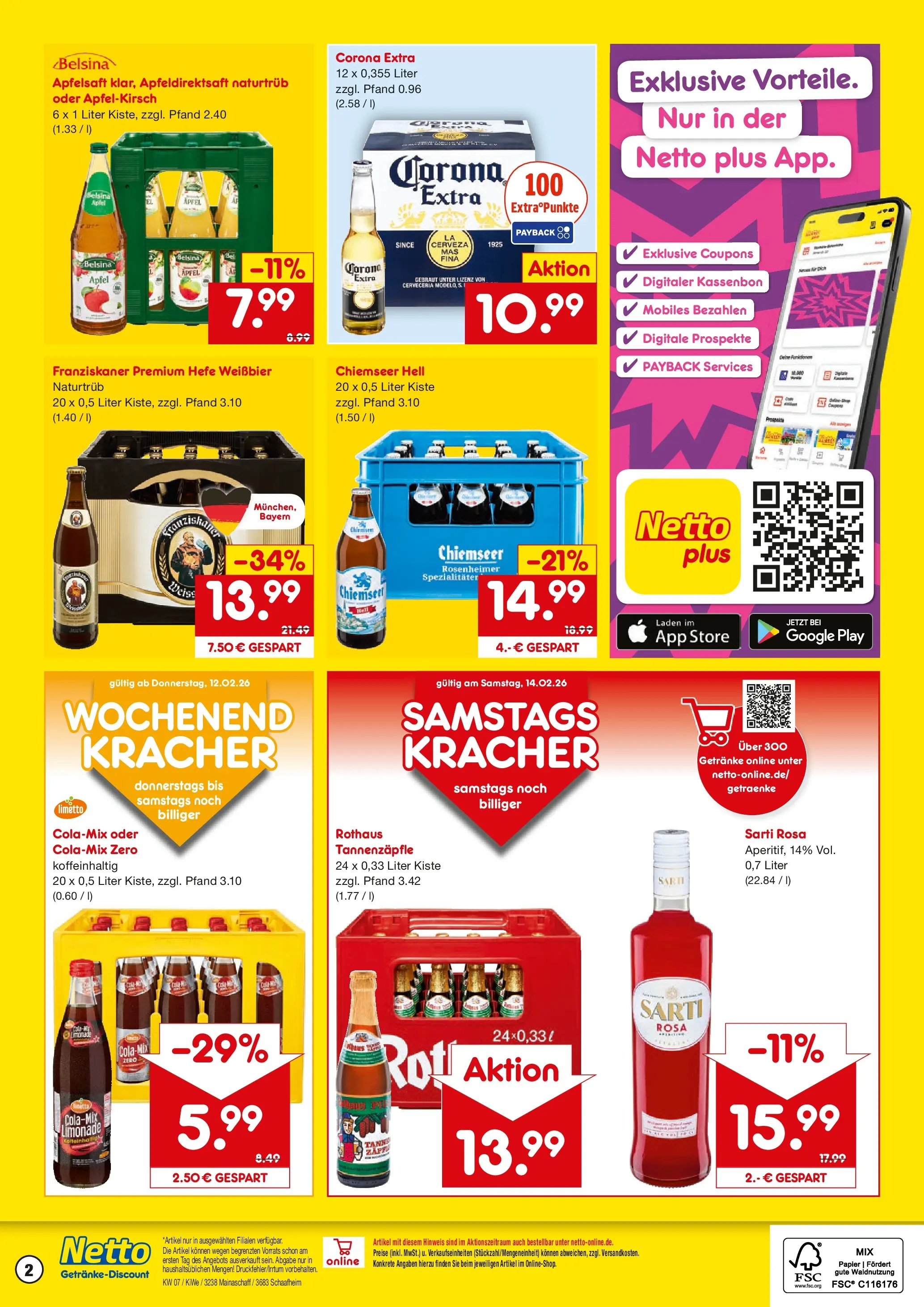 Netto Marken-Discount prospekt Mainaschaff	 (ab 09.02.2026) » Angebote | Seite: 2
