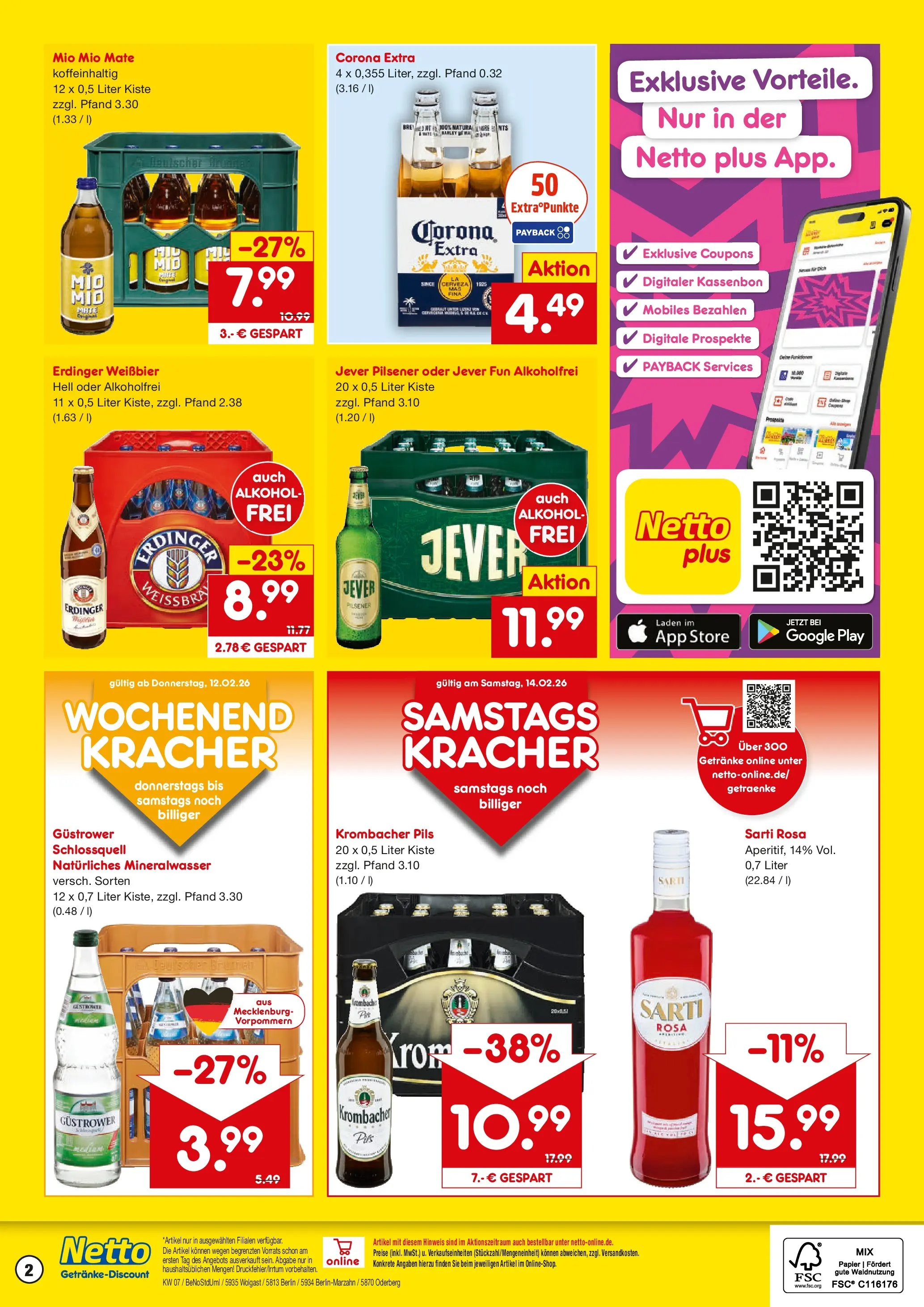 Netto Marken-Discount prospekt Berlin	 (ab 08.02.2026) » Angebote | Seite: 2