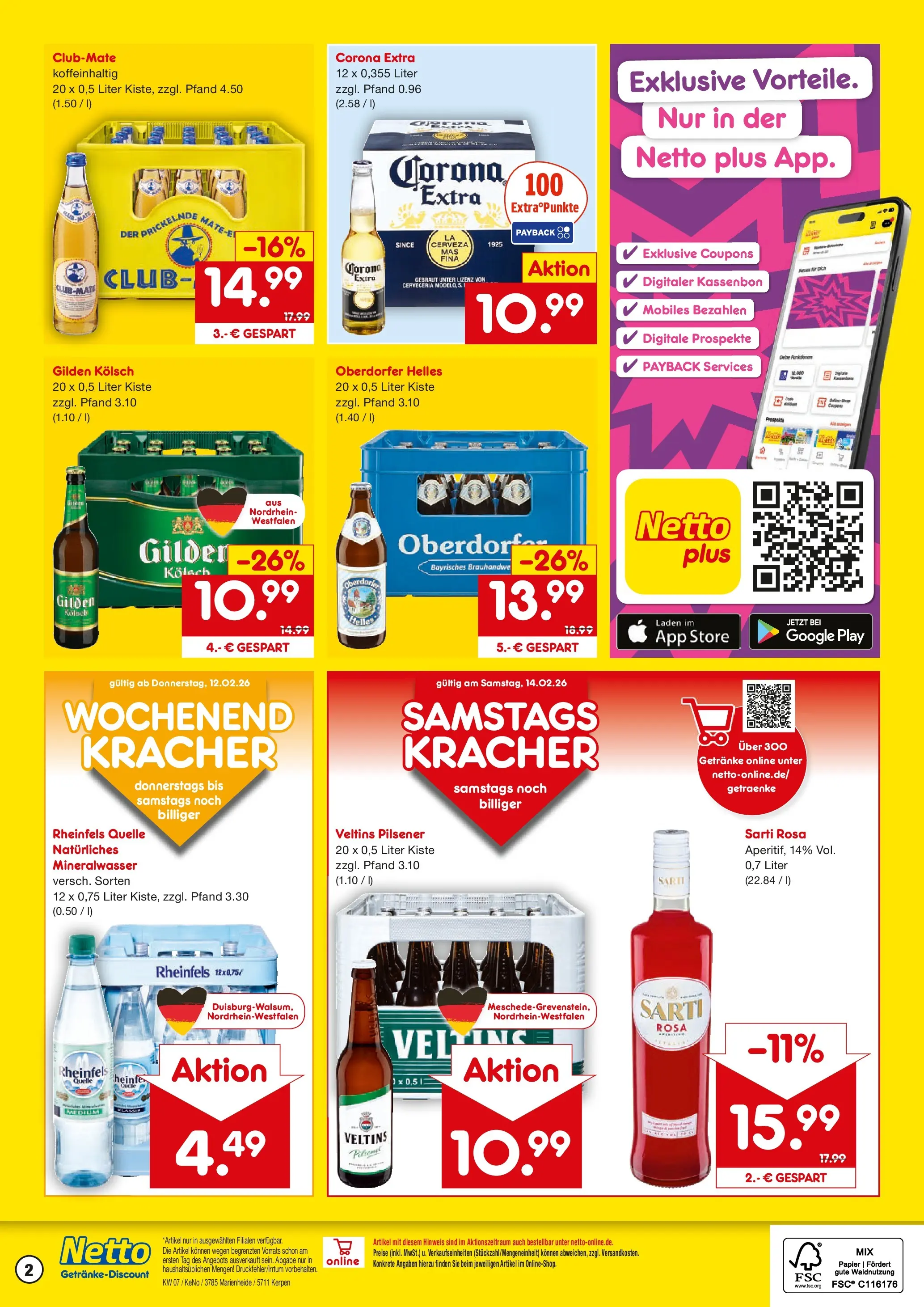 Netto Marken-Discount prospekt Kerpen	 (ab 09.02.2026) » Angebote | Seite: 2