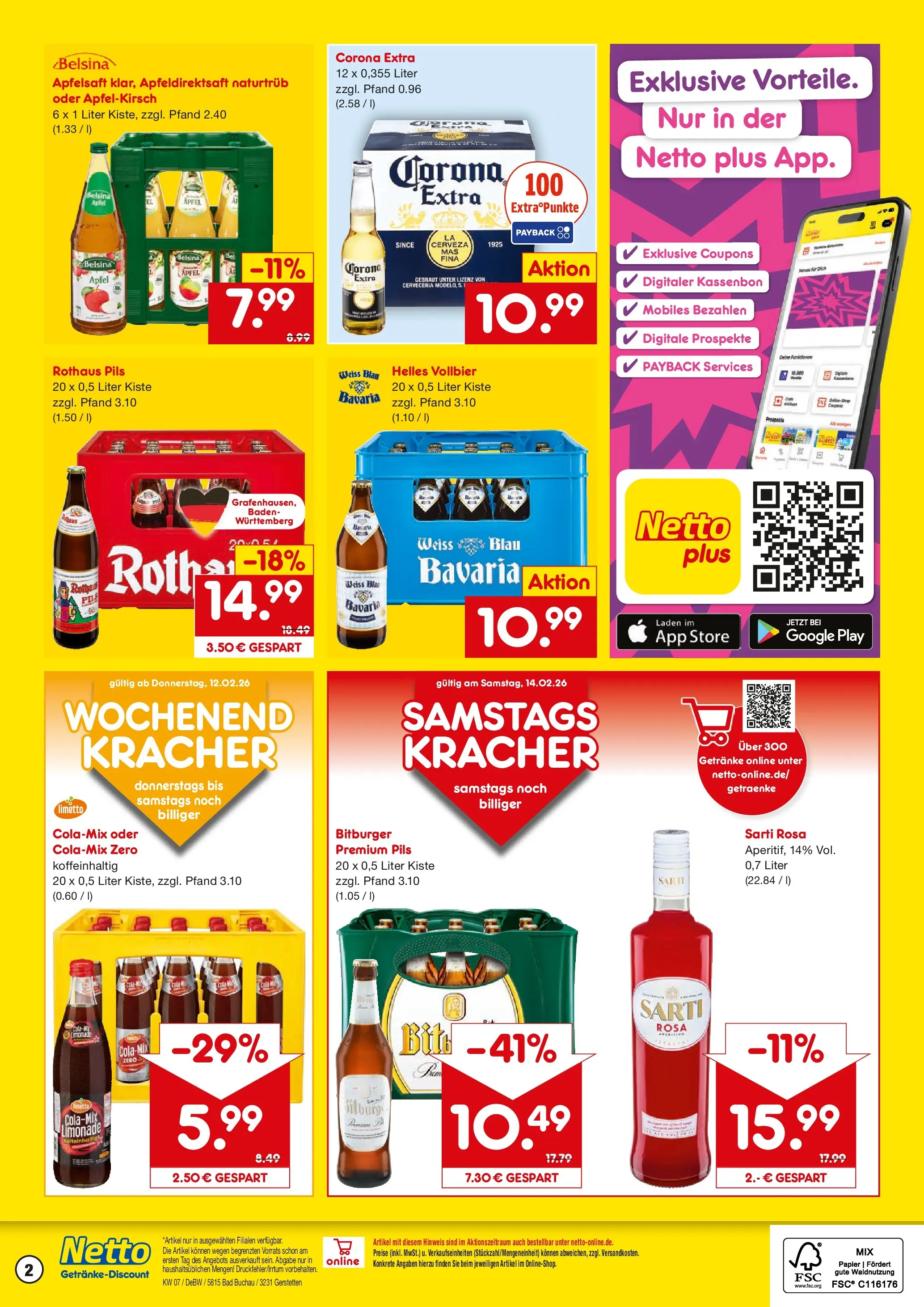 Netto Marken-Discount prospekt Gerstetten	 (ab 09.02.2026) » Angebote | Seite: 2