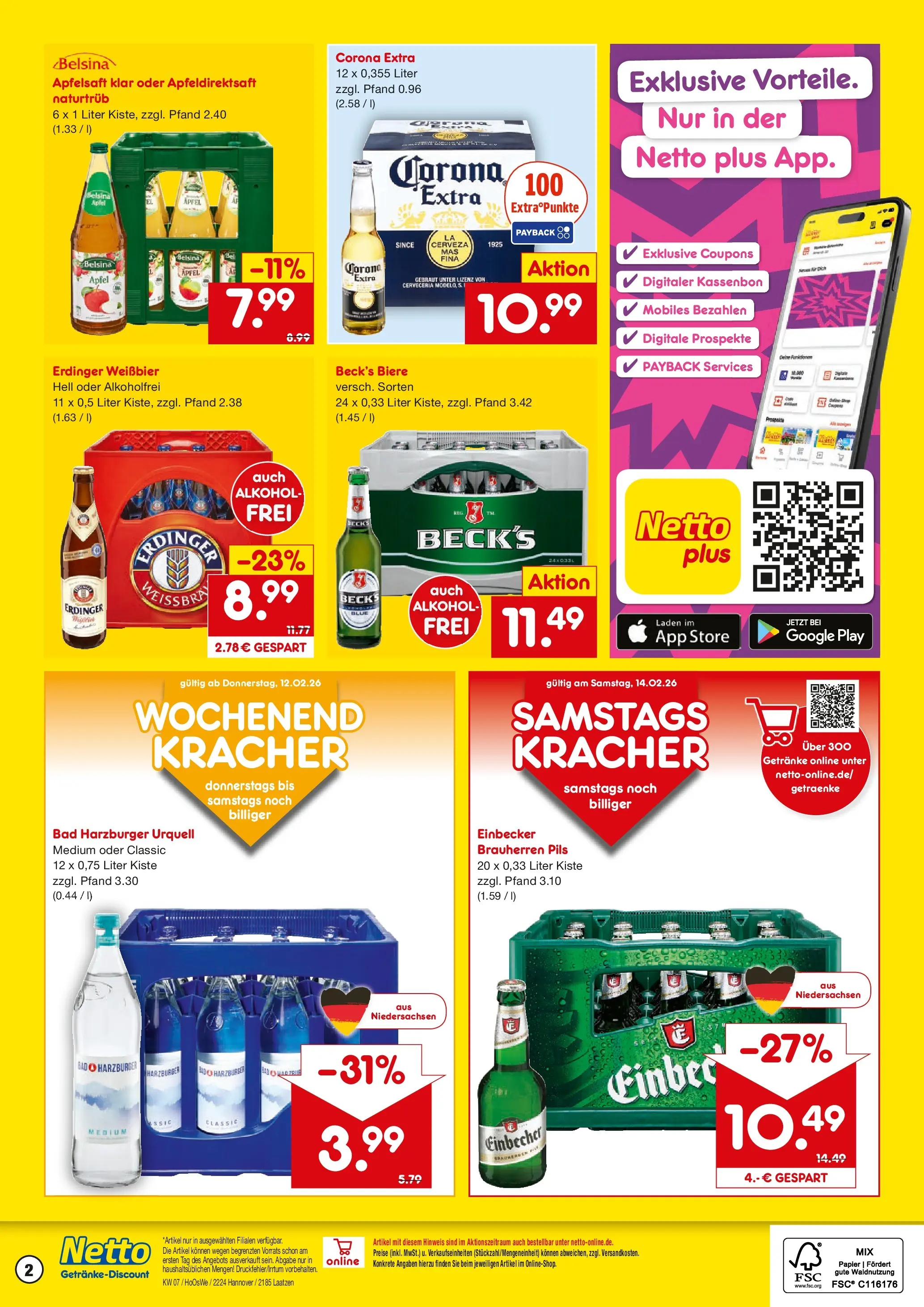 Netto Marken-Discount prospekt Laatzen	 (ab 09.02.2026) » Angebote | Seite: 2
