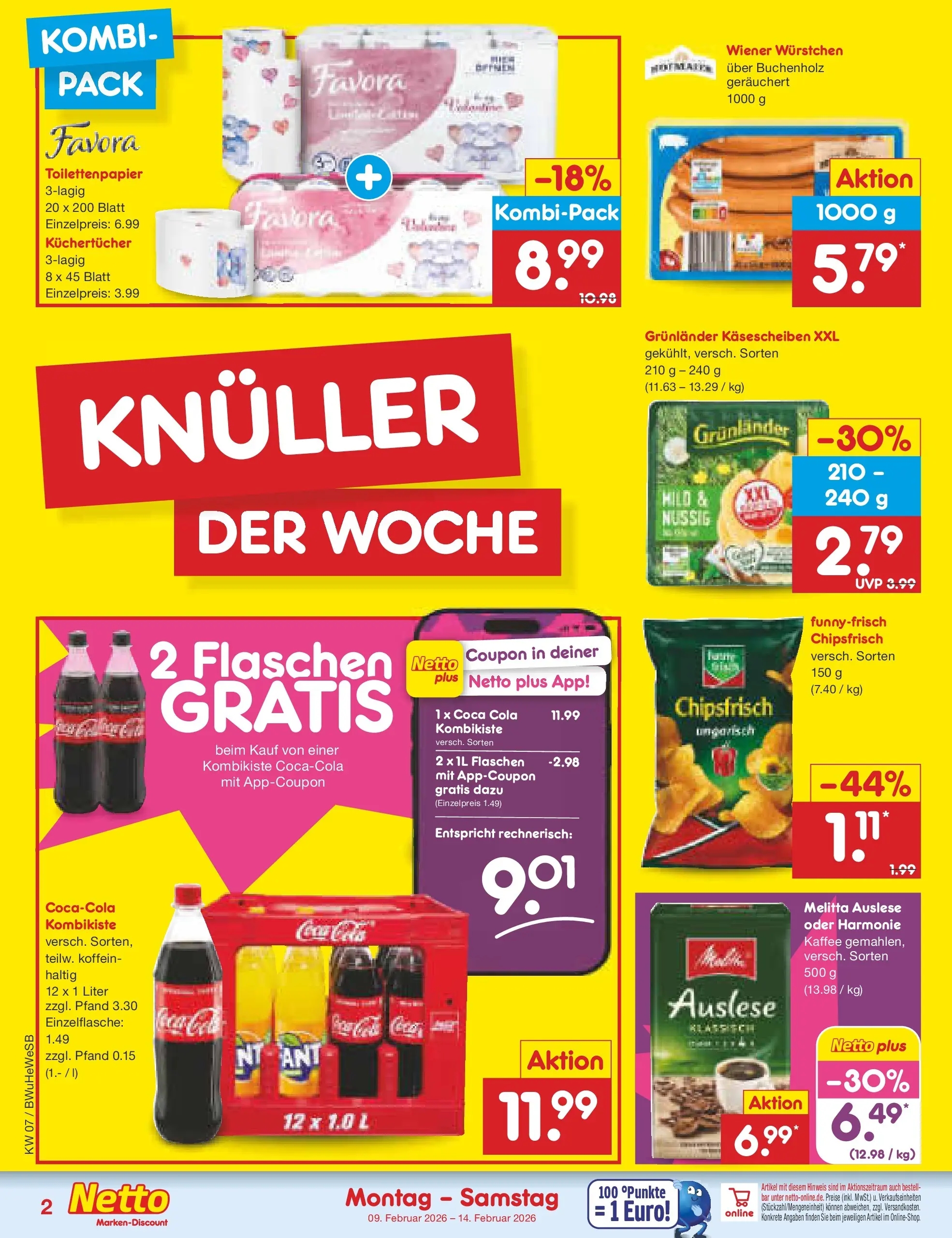 Netto Marken-Discount prospekt Stemwede-Dielingen	 (ab 08.02.2026) » Angebote | Seite: 2