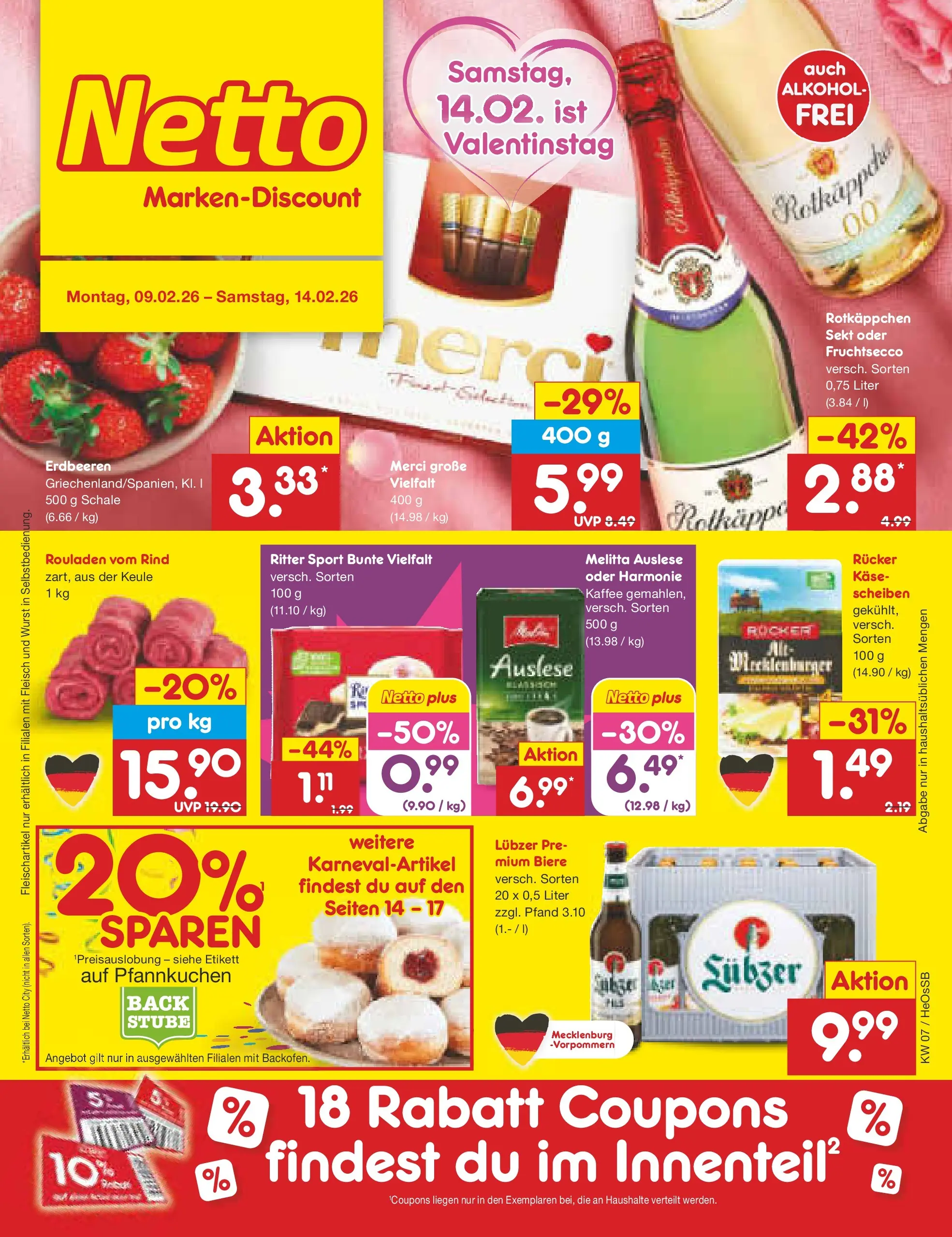 Netto Marken-Discount prospekt Kröpelin	 (ab 08.02.2026) » Angebote | Seite: 1