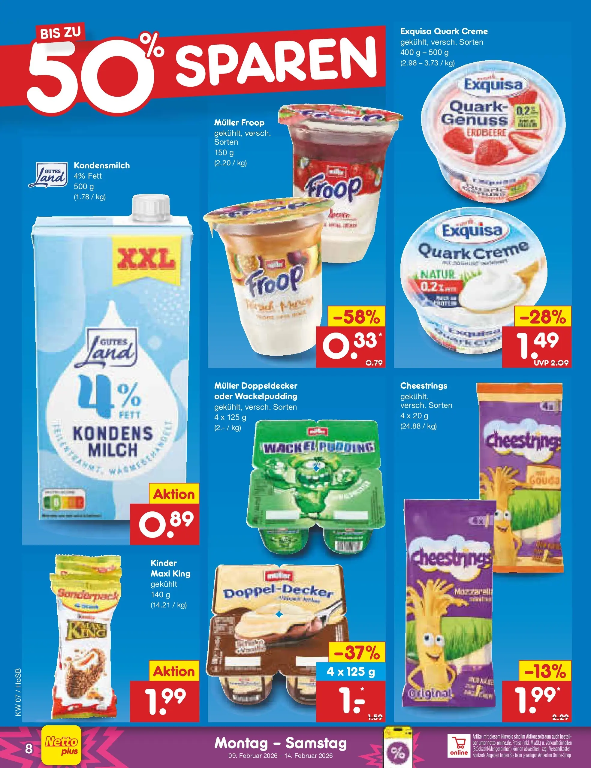 Netto Marken-Discount prospekt Hannover	 (ab 09.02.2026) » Angebote | Seite: 8