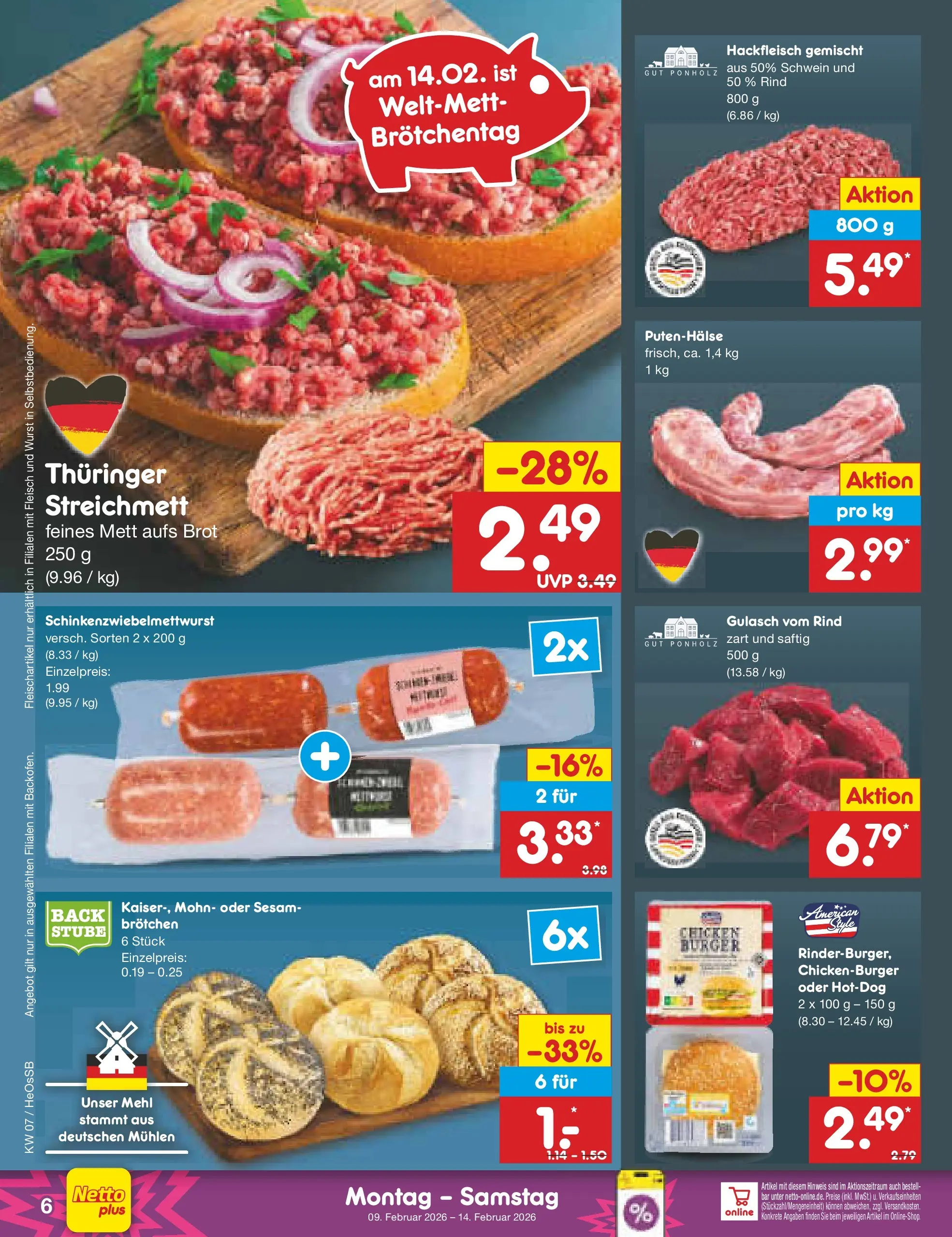 Netto Marken-Discount prospekt Kröpelin	 (ab 08.02.2026) » Angebote | Seite: 6