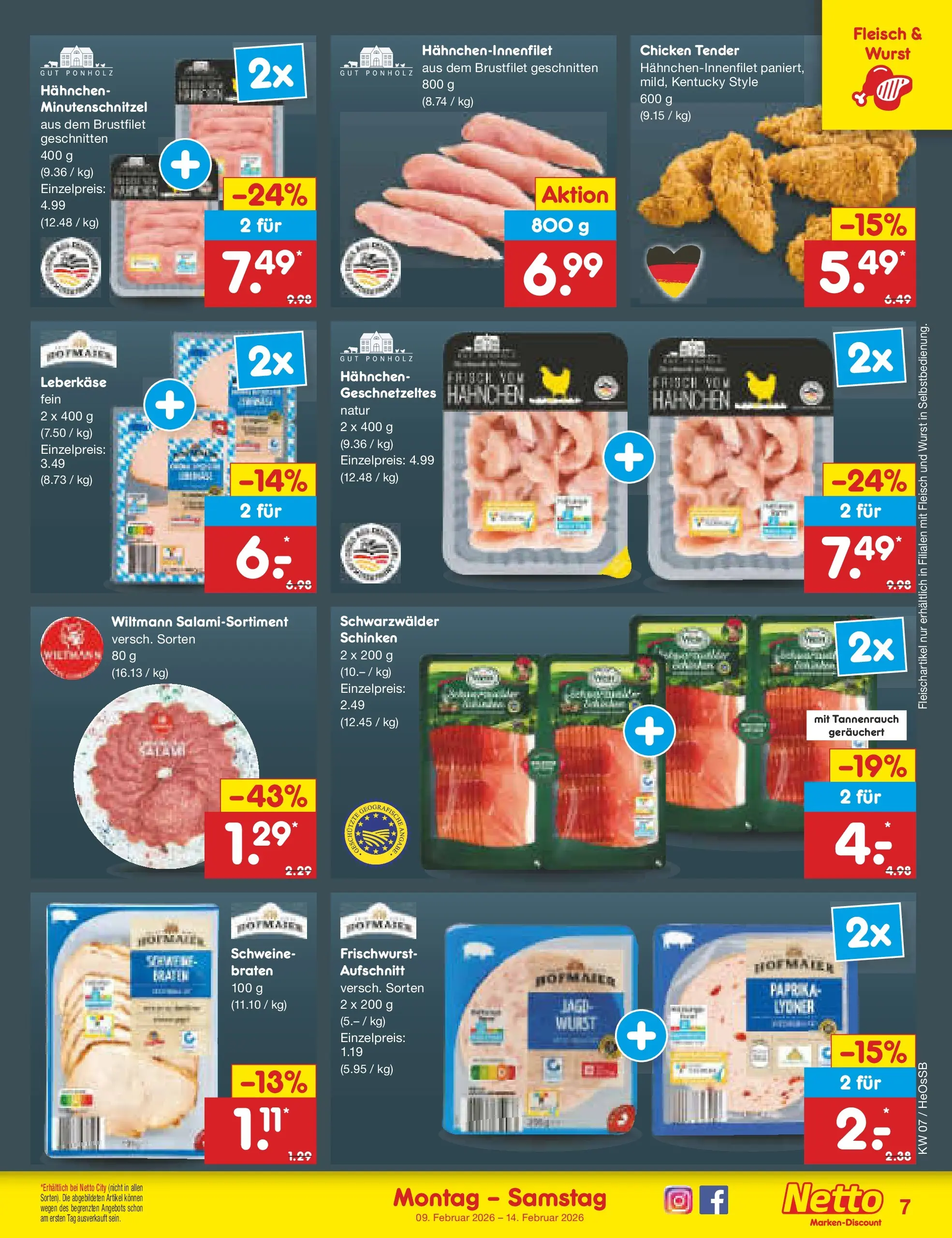 Netto Marken-Discount prospekt Kröpelin	 (ab 08.02.2026) » Angebote | Seite: 7