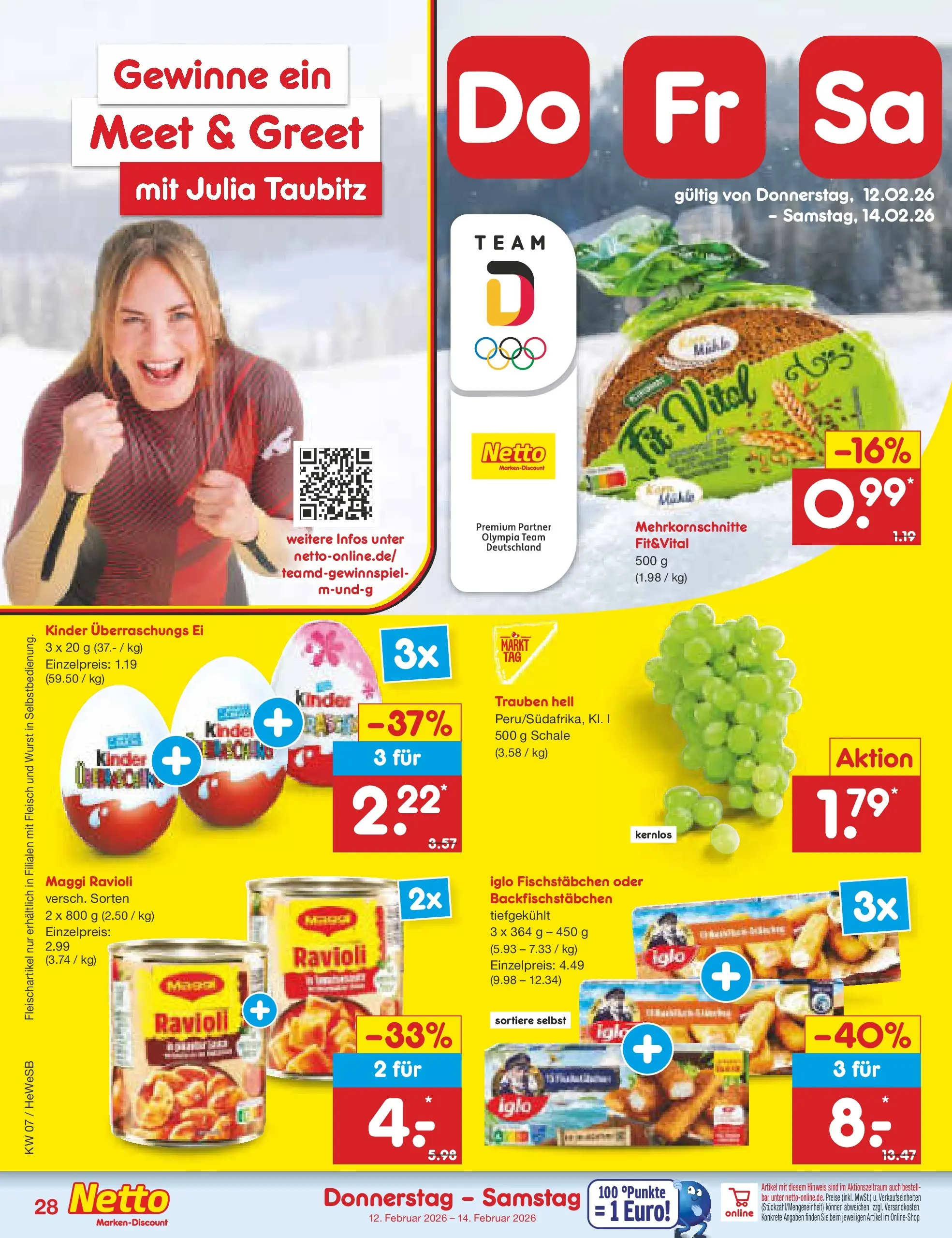 Netto Marken-Discount prospekt Hamburg	 (ab 09.02.2026) » Angebote | Seite: 34