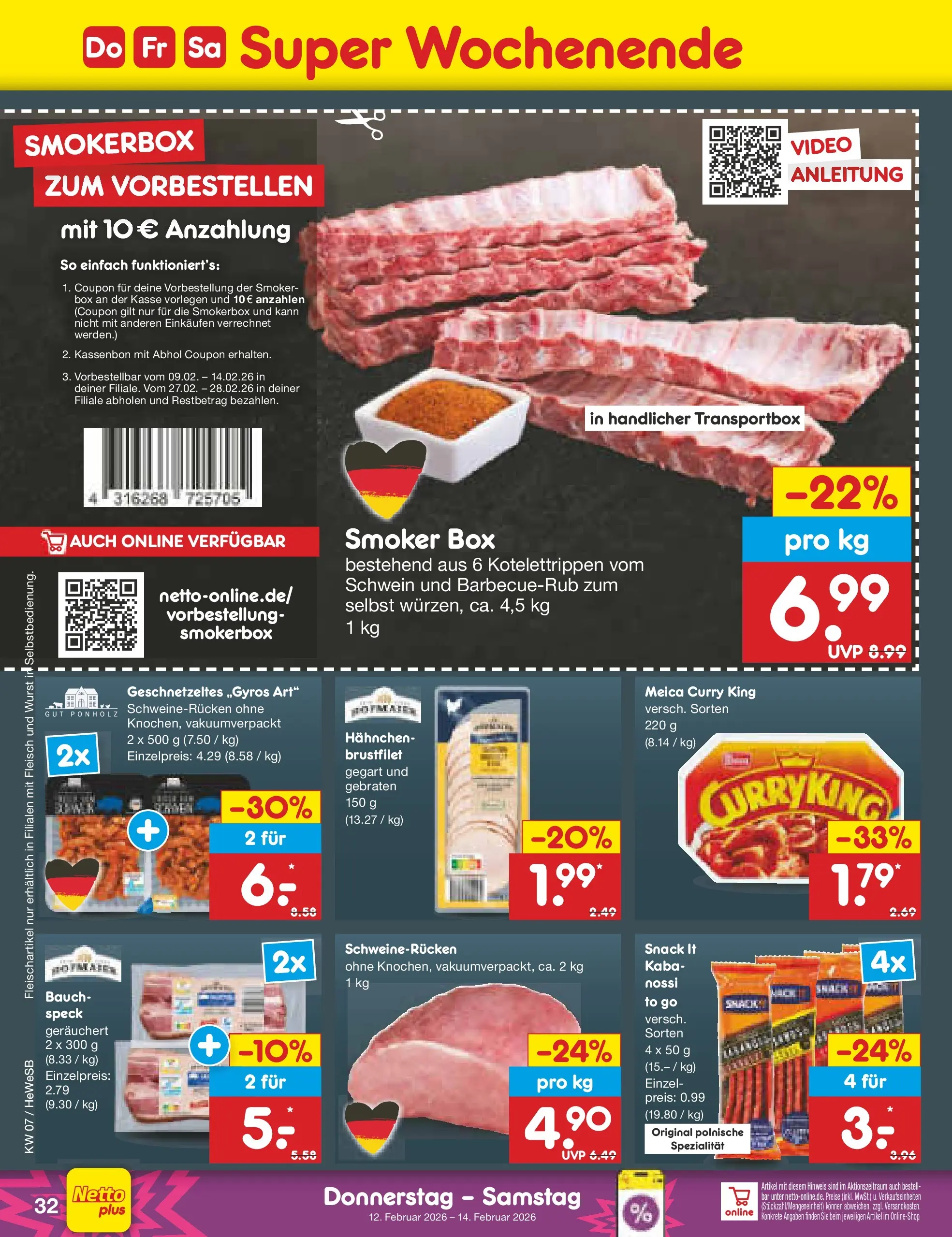 Netto Marken-Discount prospekt Hamburg	 (ab 09.02.2026) » Angebote | Seite: 40