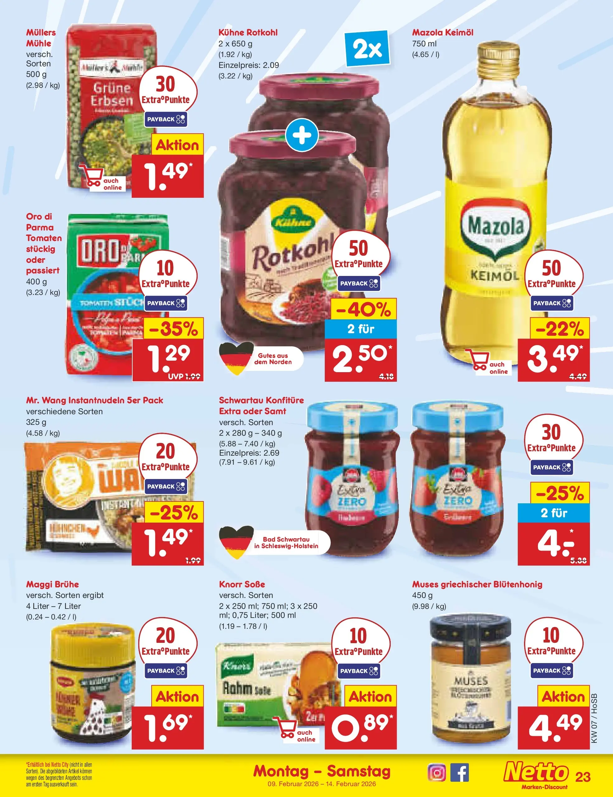 Netto Marken-Discount prospekt Hannover	 (ab 09.02.2026) » Angebote | Seite: 25
