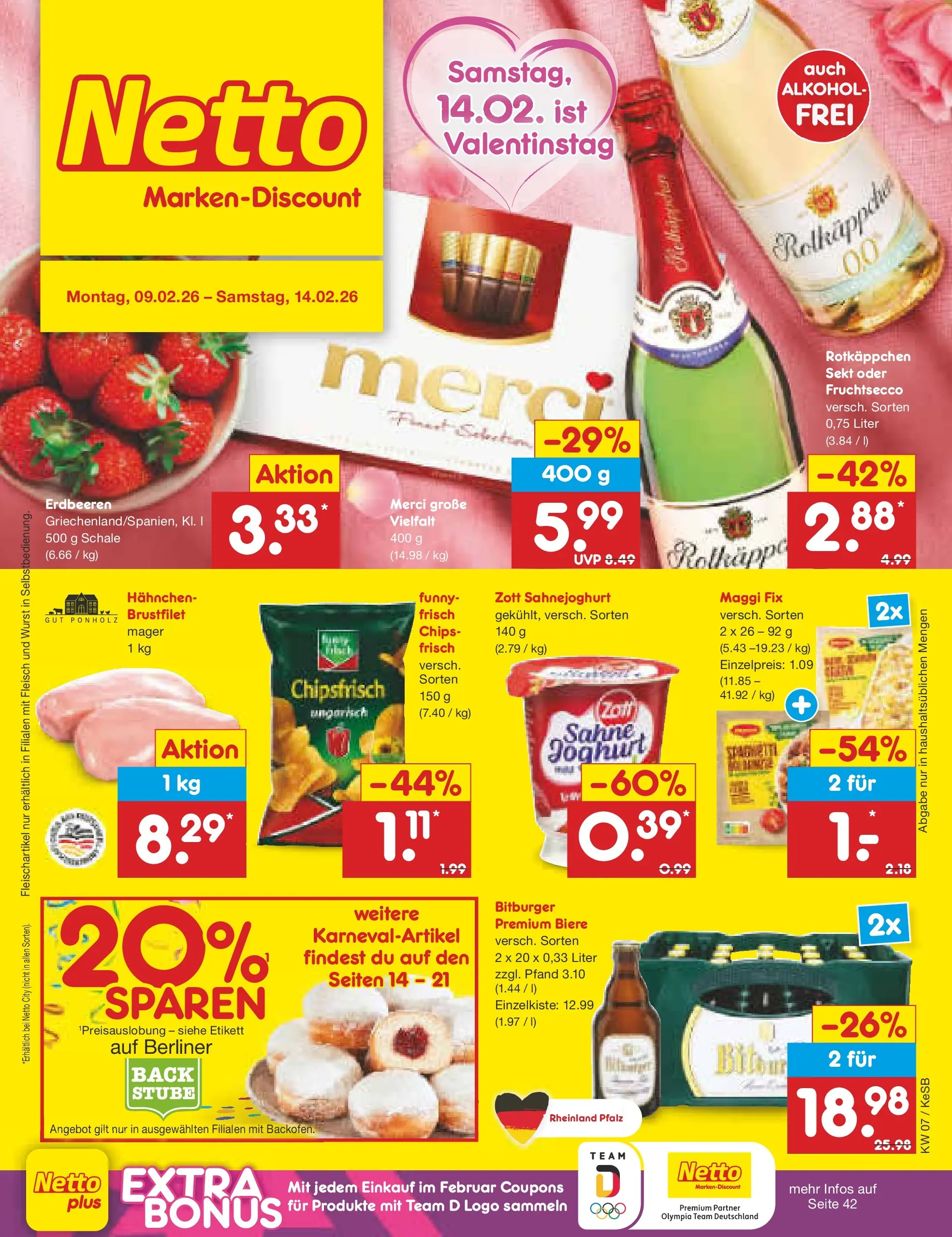 Netto Marken-Discount prospekt Kruft	 (ab 08.02.2026) » Angebote | Seite: 1