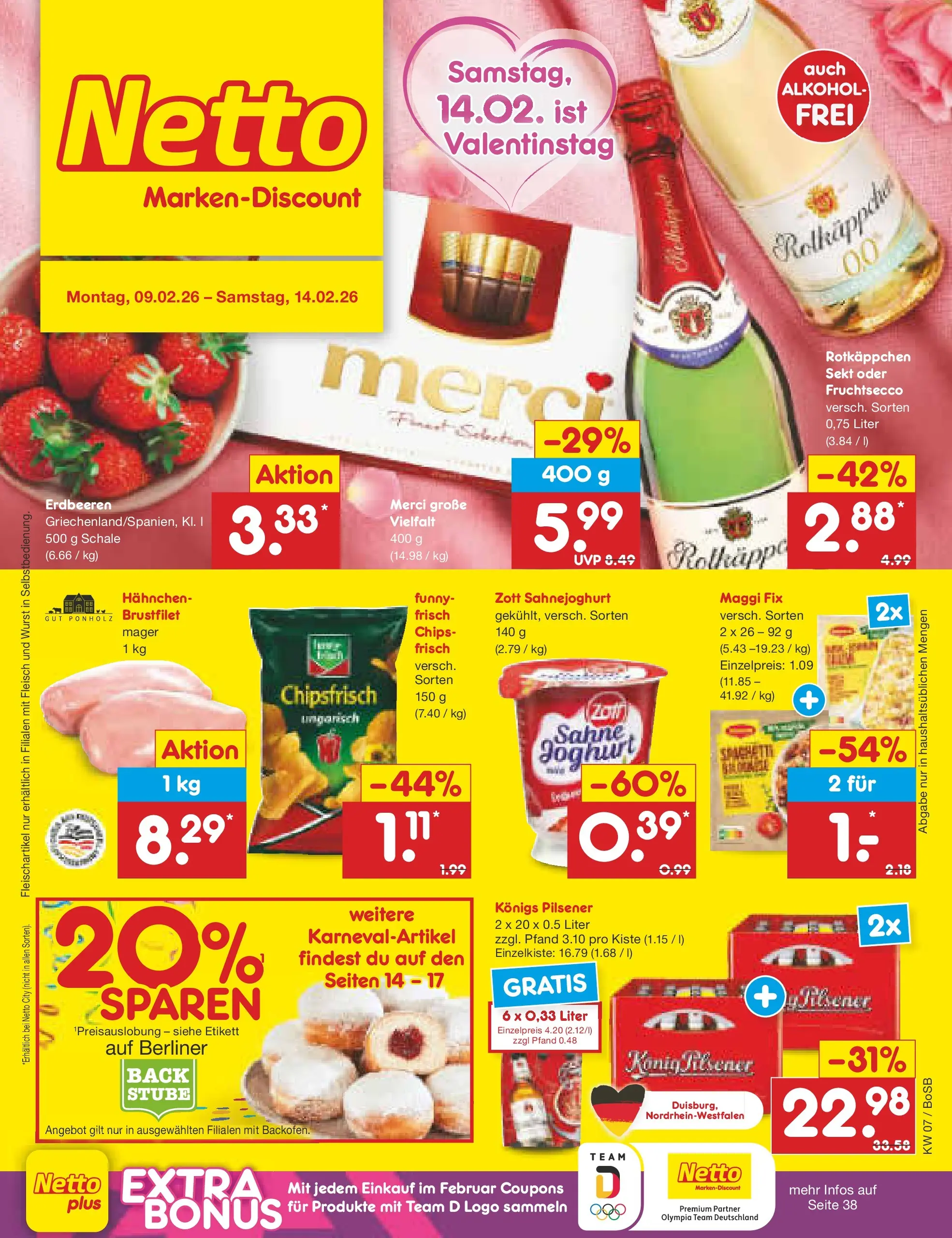 Netto Marken-Discount prospekt Stadtlohn	 (ab 08.02.2026) » Angebote | Seite: 1