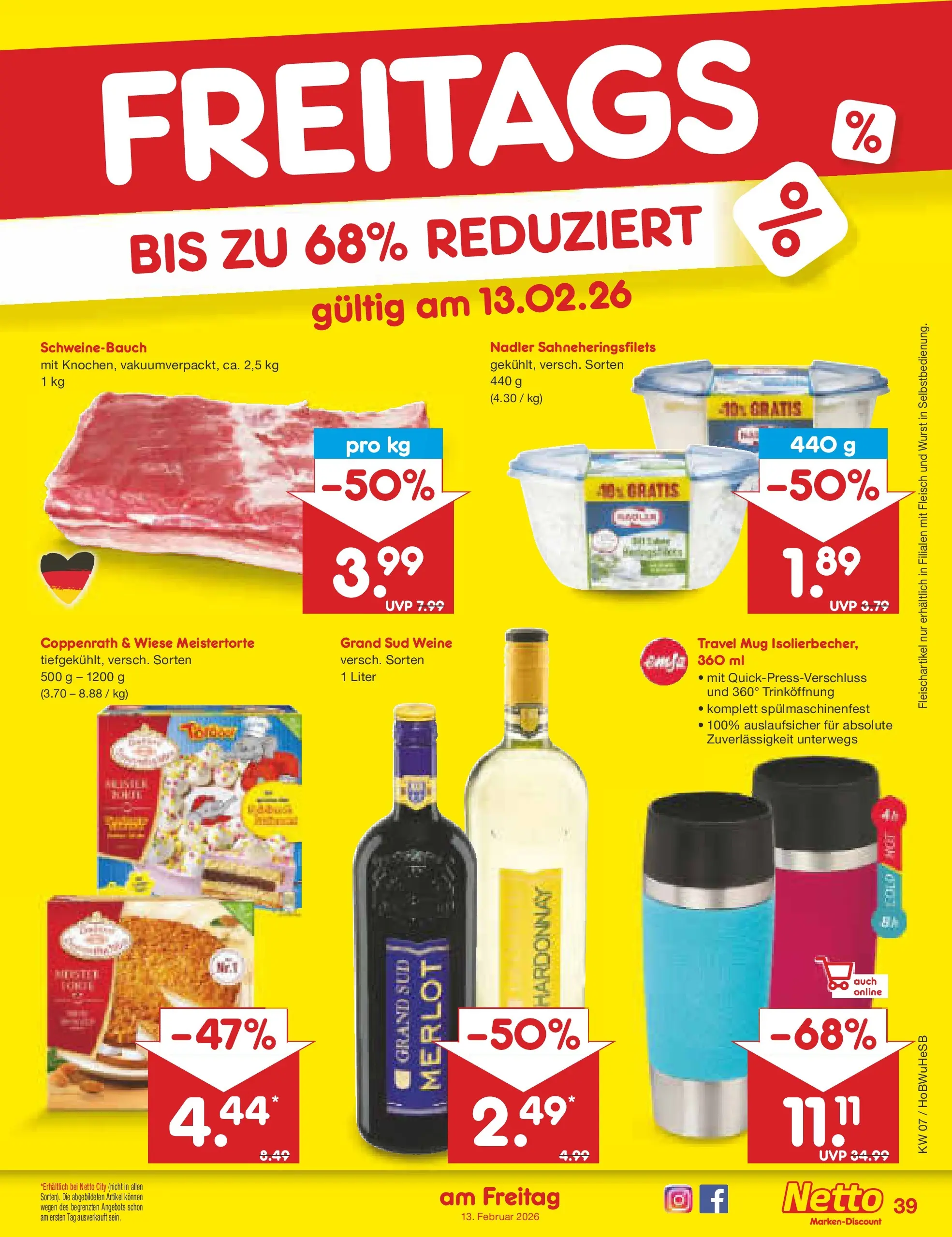 Netto Marken-Discount prospekt Kröpelin	 (ab 08.02.2026) » Angebote | Seite: 43