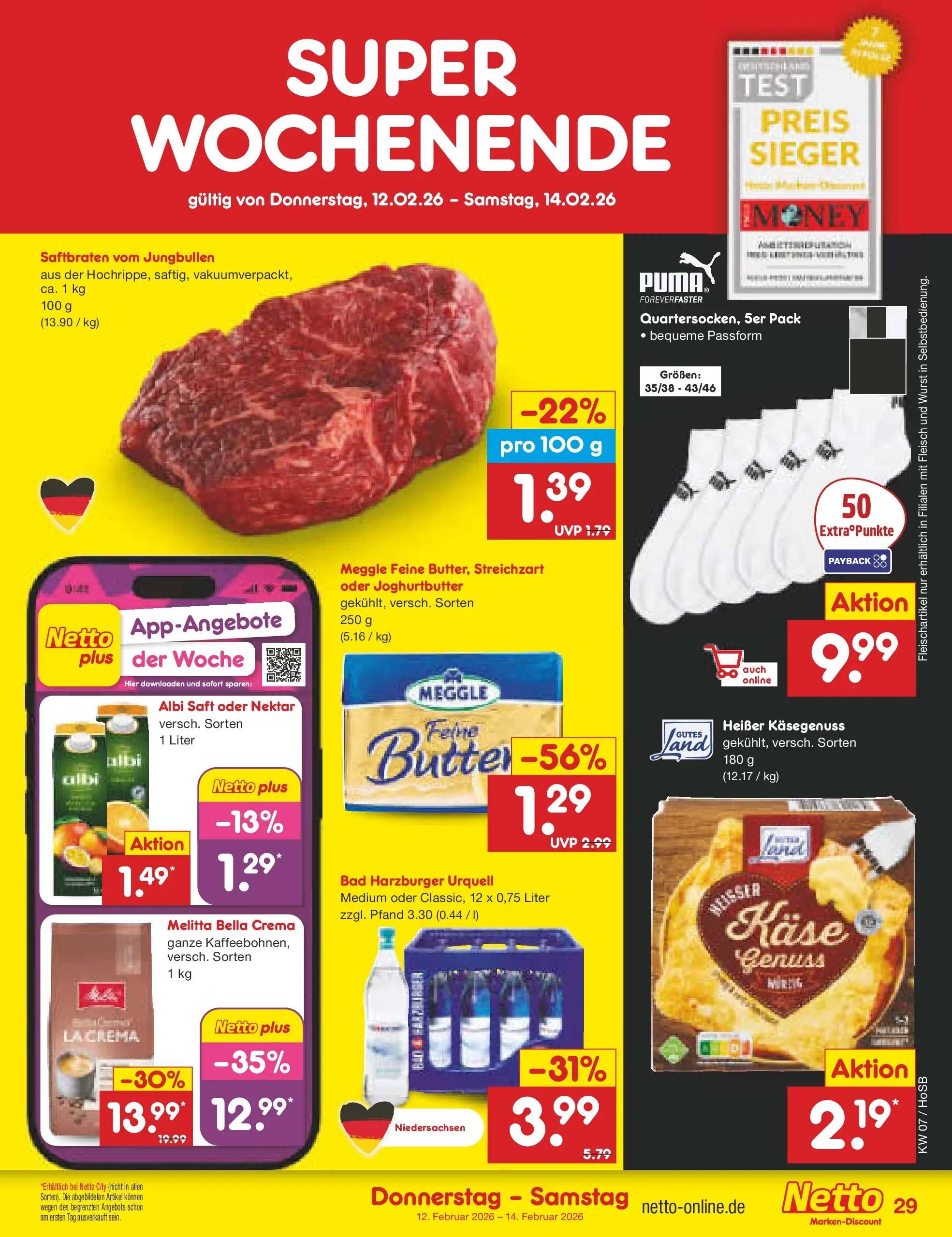 Netto Marken-Discount prospekt Hannover	 (ab 09.02.2026) » Angebote | Seite: 37