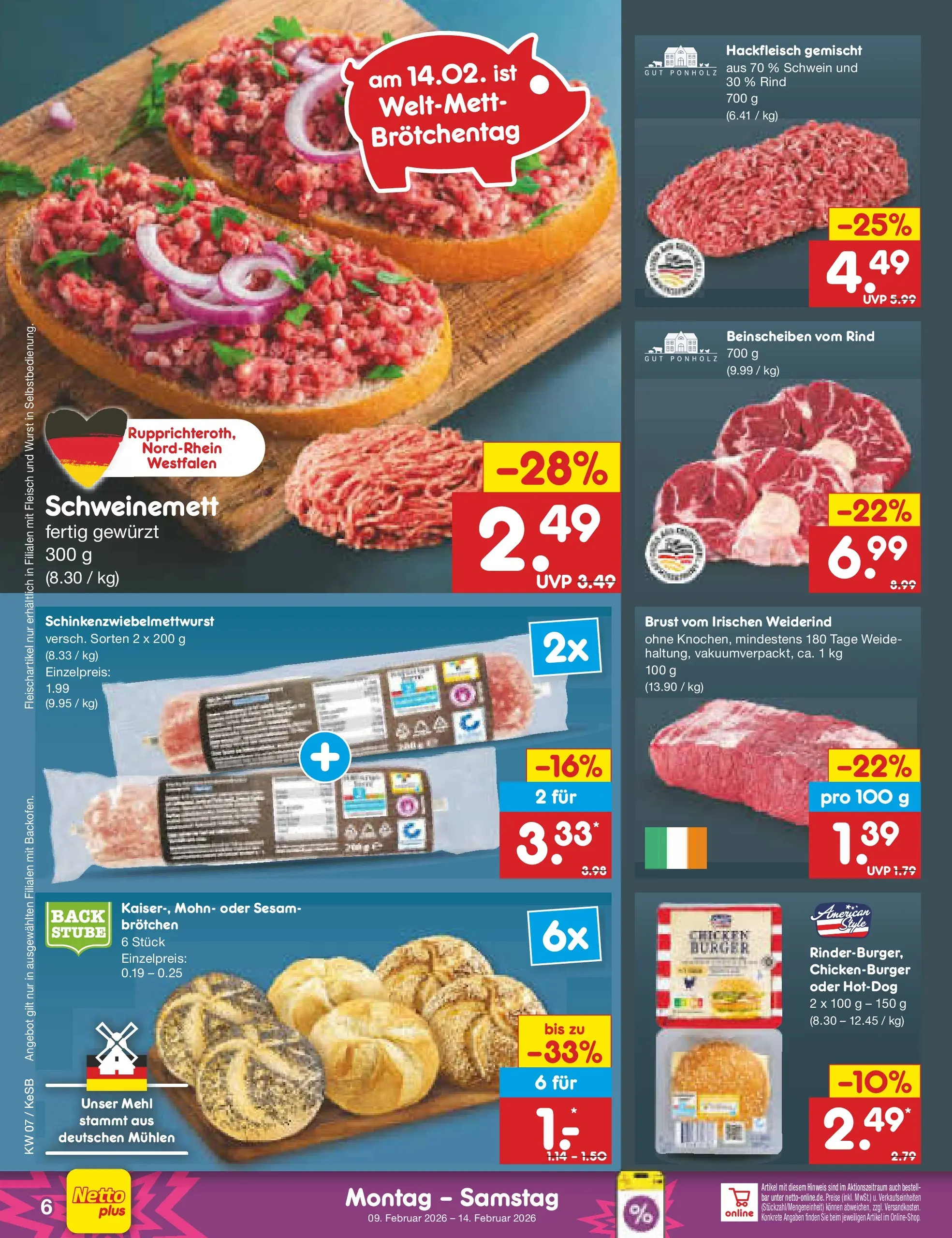 Netto Marken-Discount prospekt Kruft	 (ab 08.02.2026) » Angebote | Seite: 6