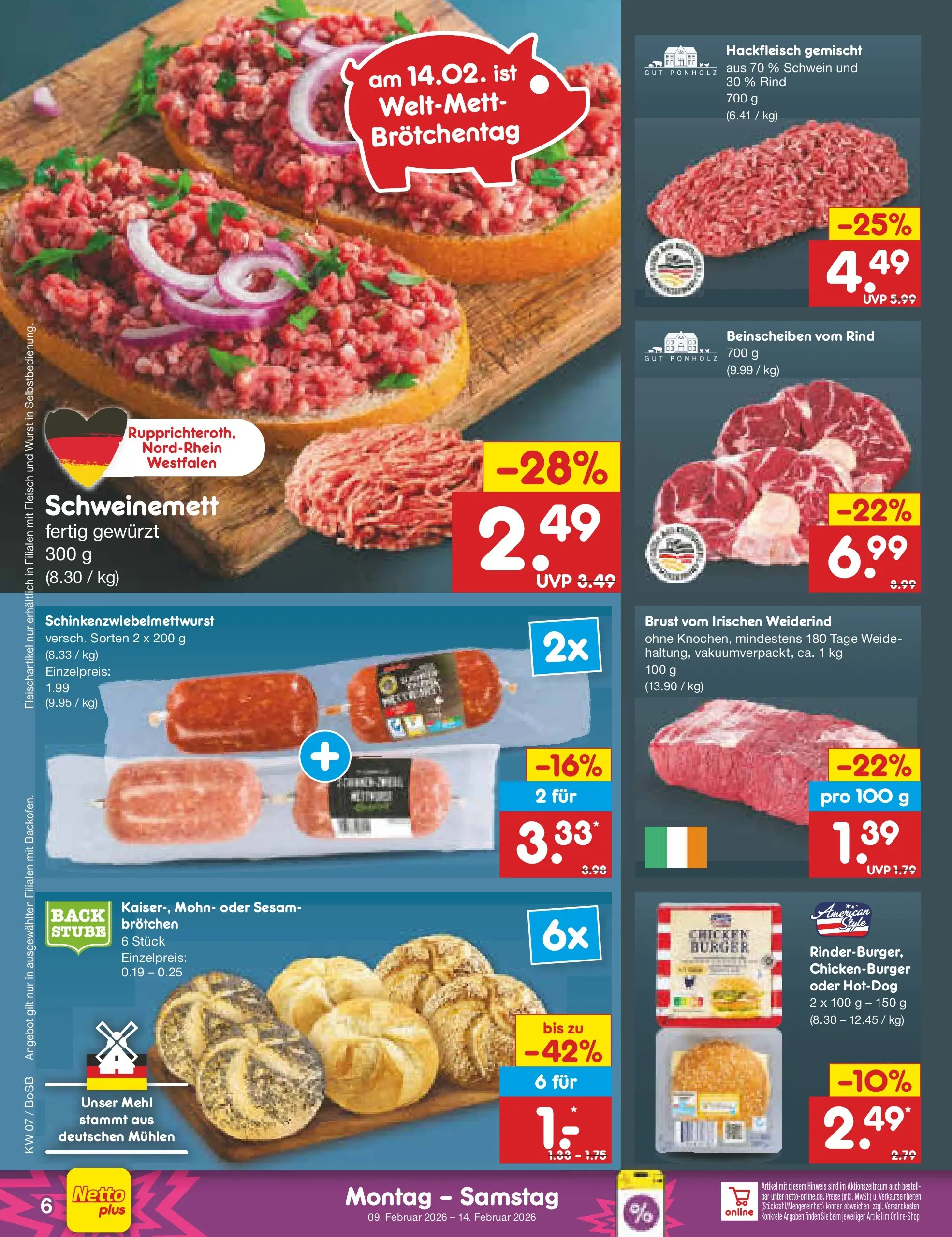 Netto Marken-Discount prospekt Stadtlohn	 (ab 08.02.2026) » Angebote | Seite: 6