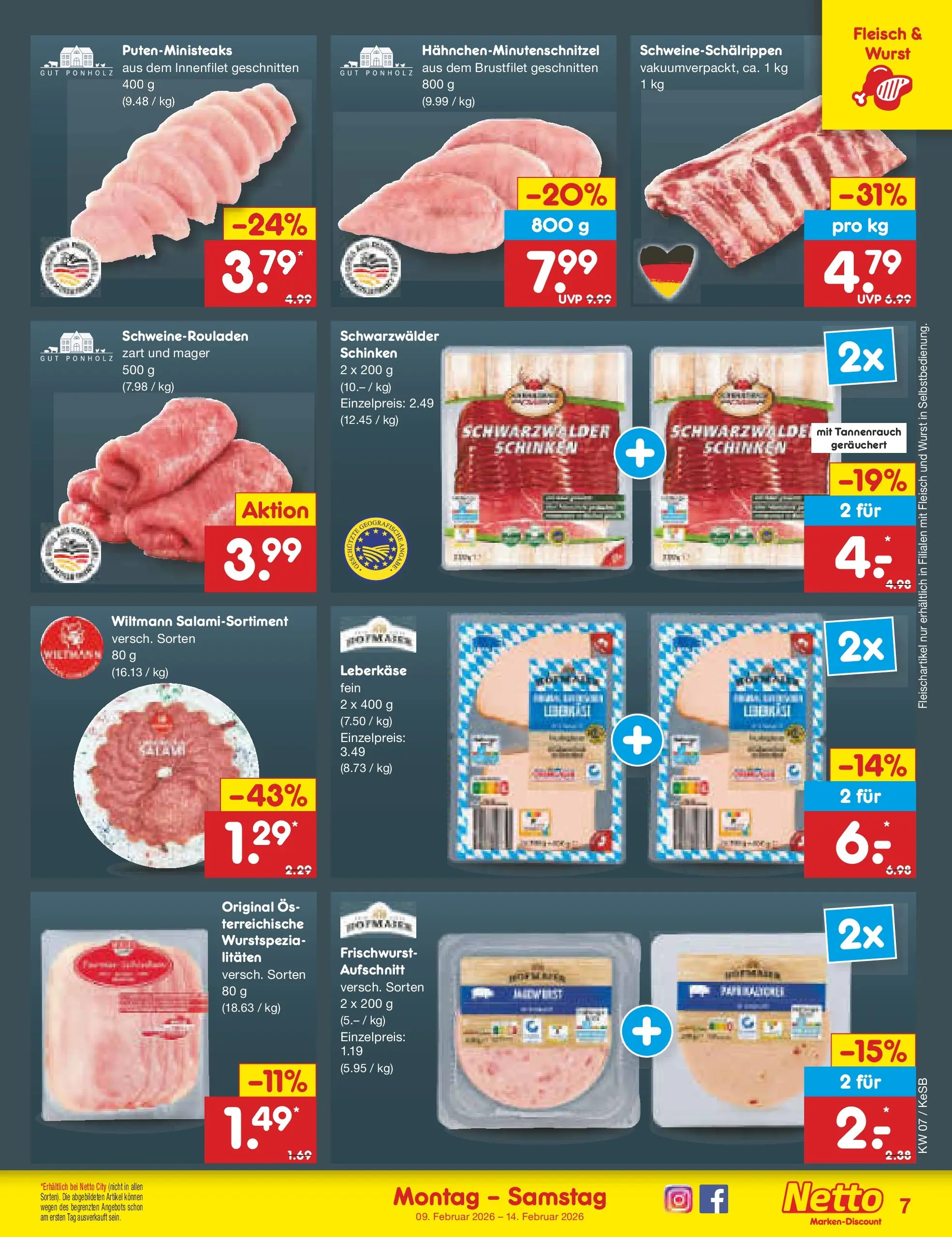 Netto Marken-Discount prospekt Kruft	 (ab 08.02.2026) » Angebote | Seite: 7