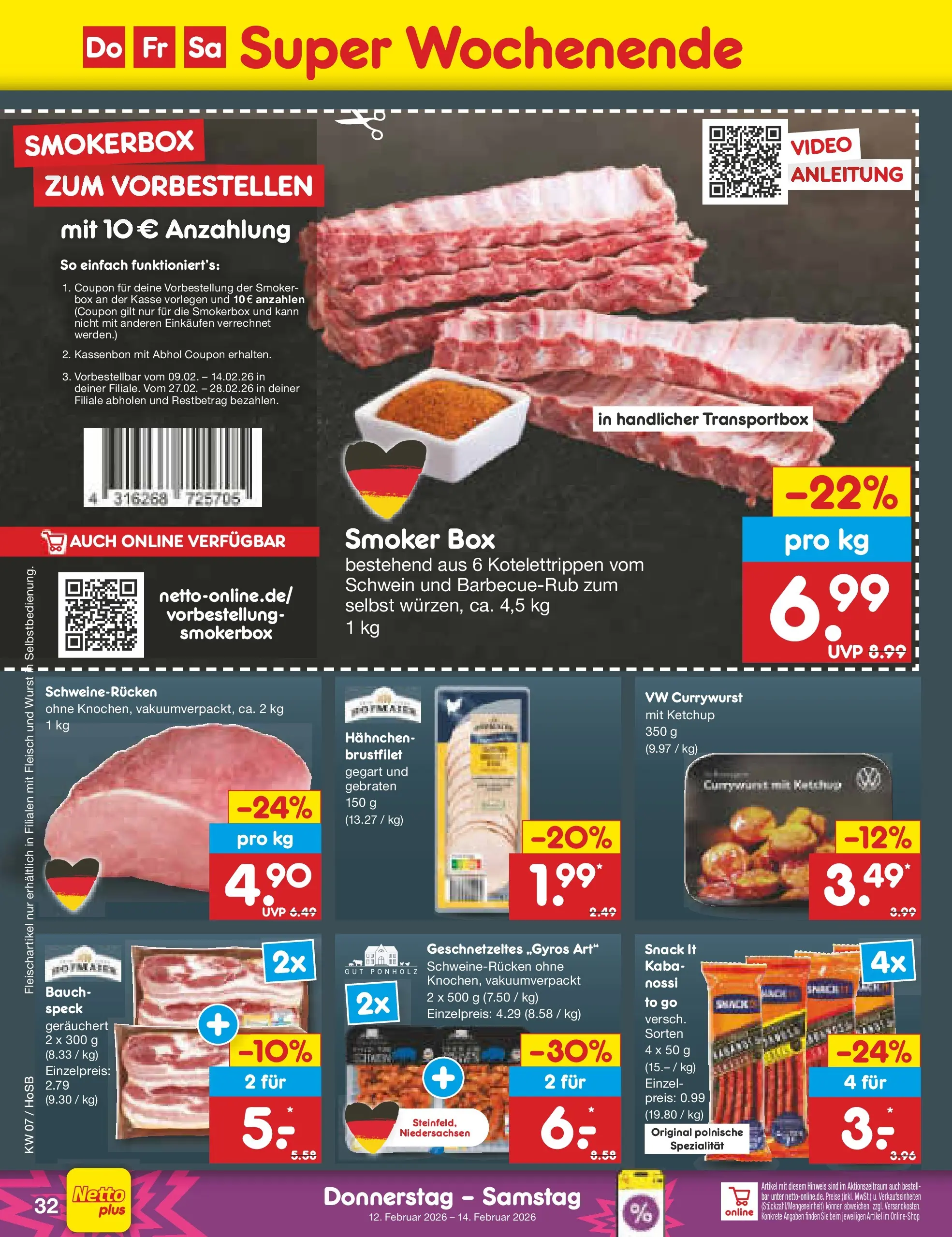 Netto Marken-Discount prospekt Hannover	 (ab 09.02.2026) » Angebote | Seite: 42
