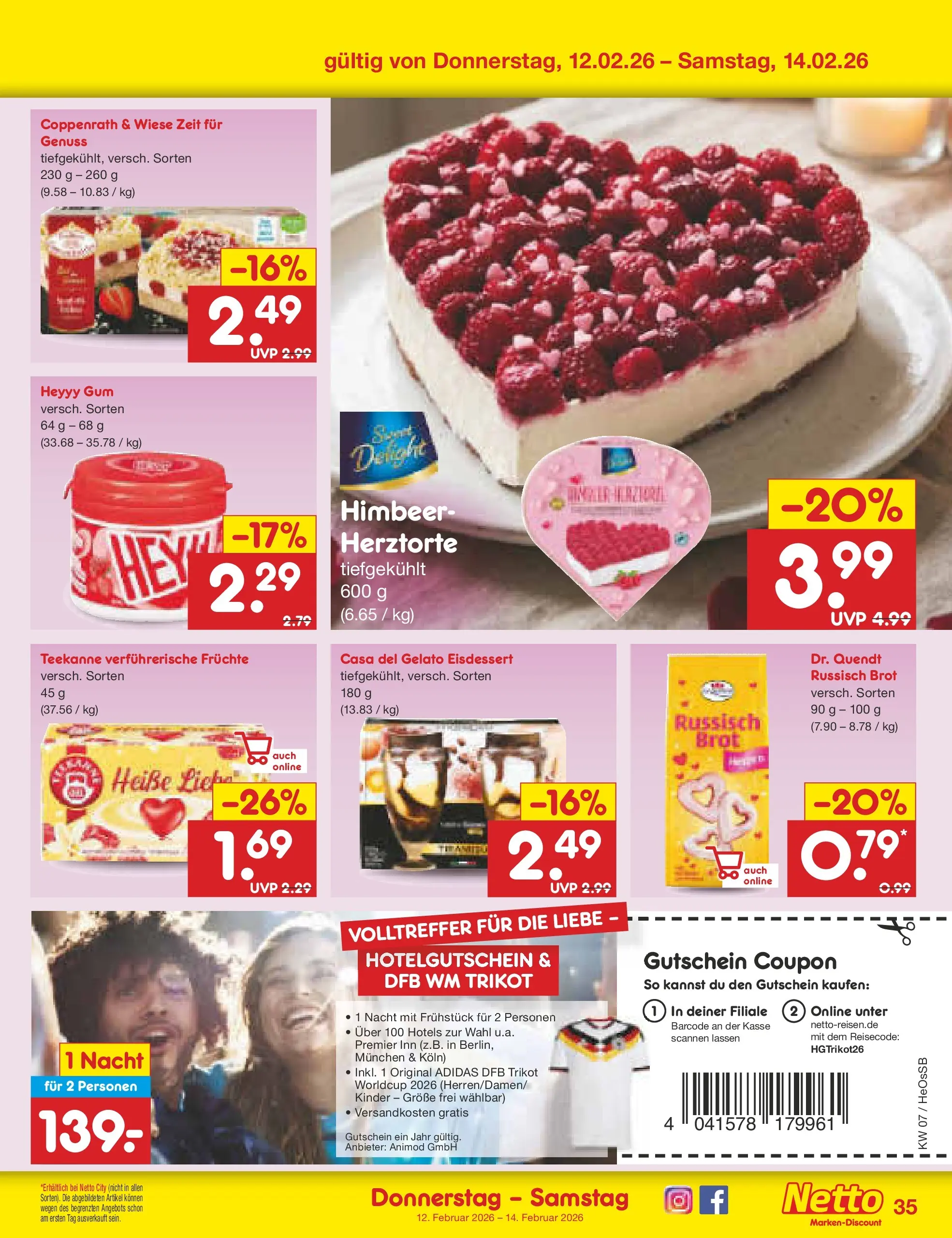 Netto Marken-Discount prospekt Kröpelin	 (ab 08.02.2026) » Angebote | Seite: 39