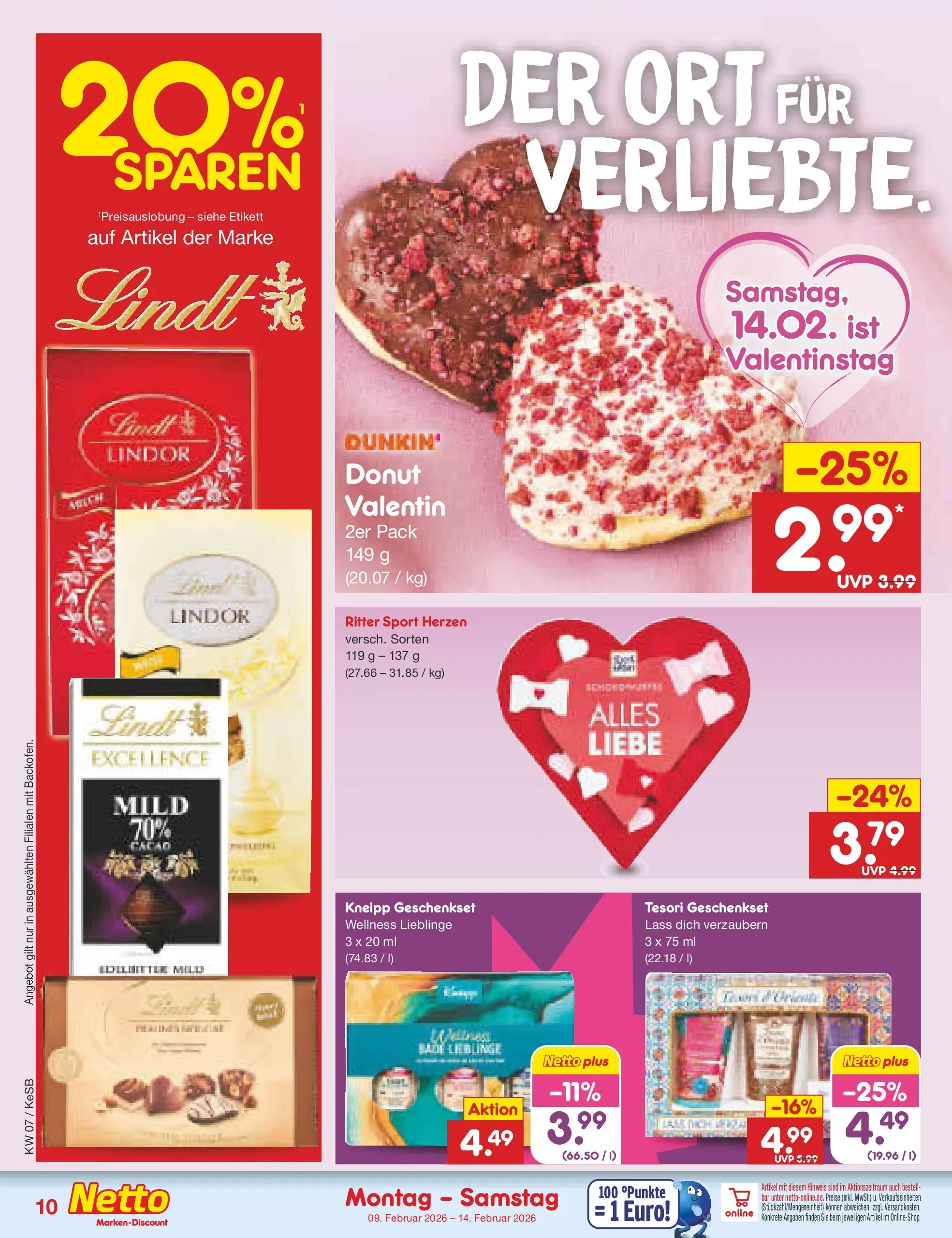 Netto Marken-Discount prospekt Kruft	 (ab 08.02.2026) » Angebote | Seite: 10