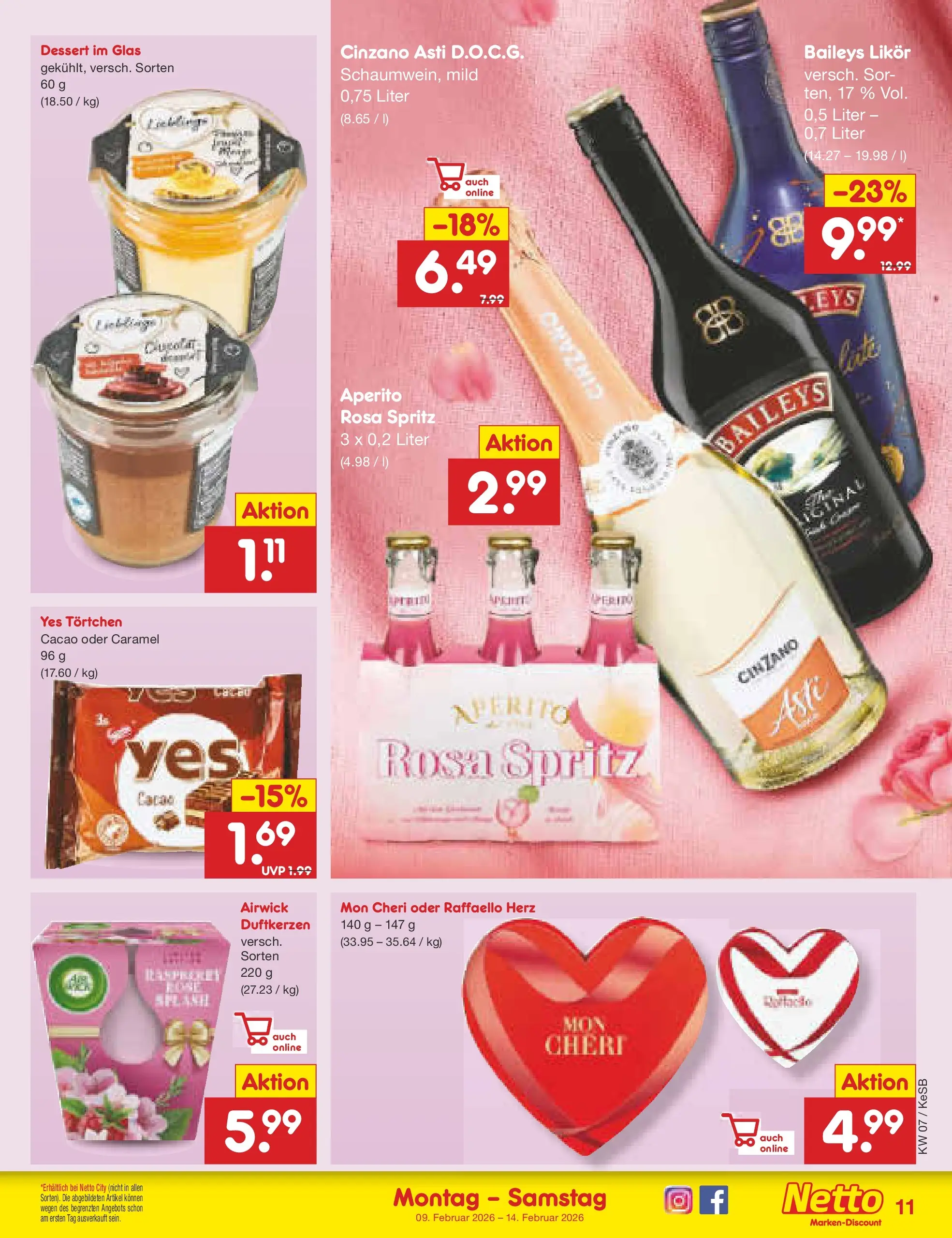 Netto Marken-Discount prospekt Kruft	 (ab 08.02.2026) » Angebote | Seite: 11