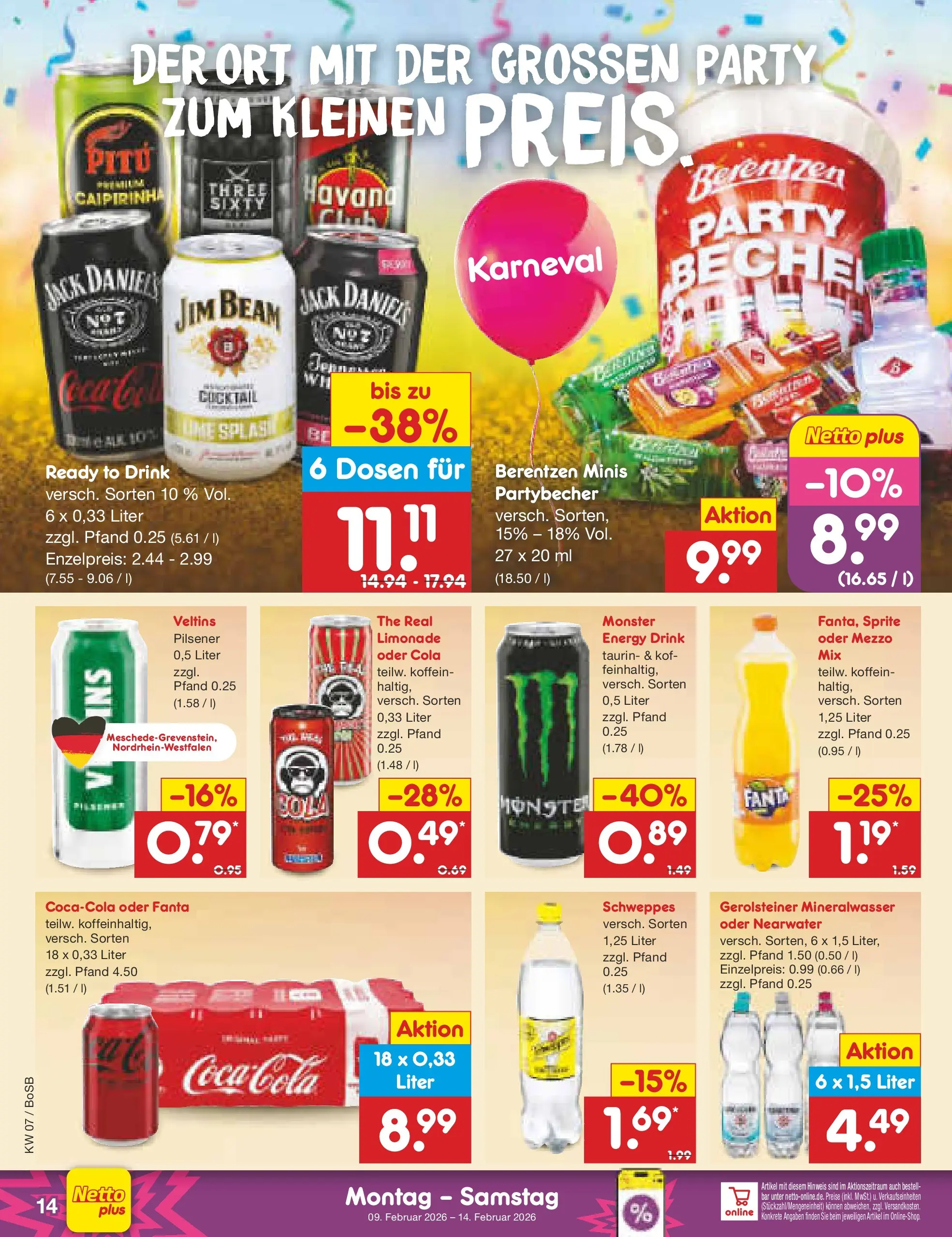 Netto Marken-Discount prospekt Stadtlohn	 (ab 08.02.2026) » Angebote | Seite: 14