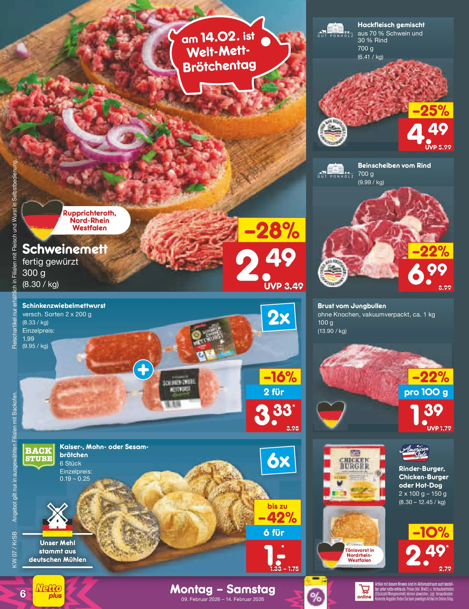 Netto Marken-Discount prospekt Jüchen	 (ab 08.02.2026) » Angebote | Seite: 6