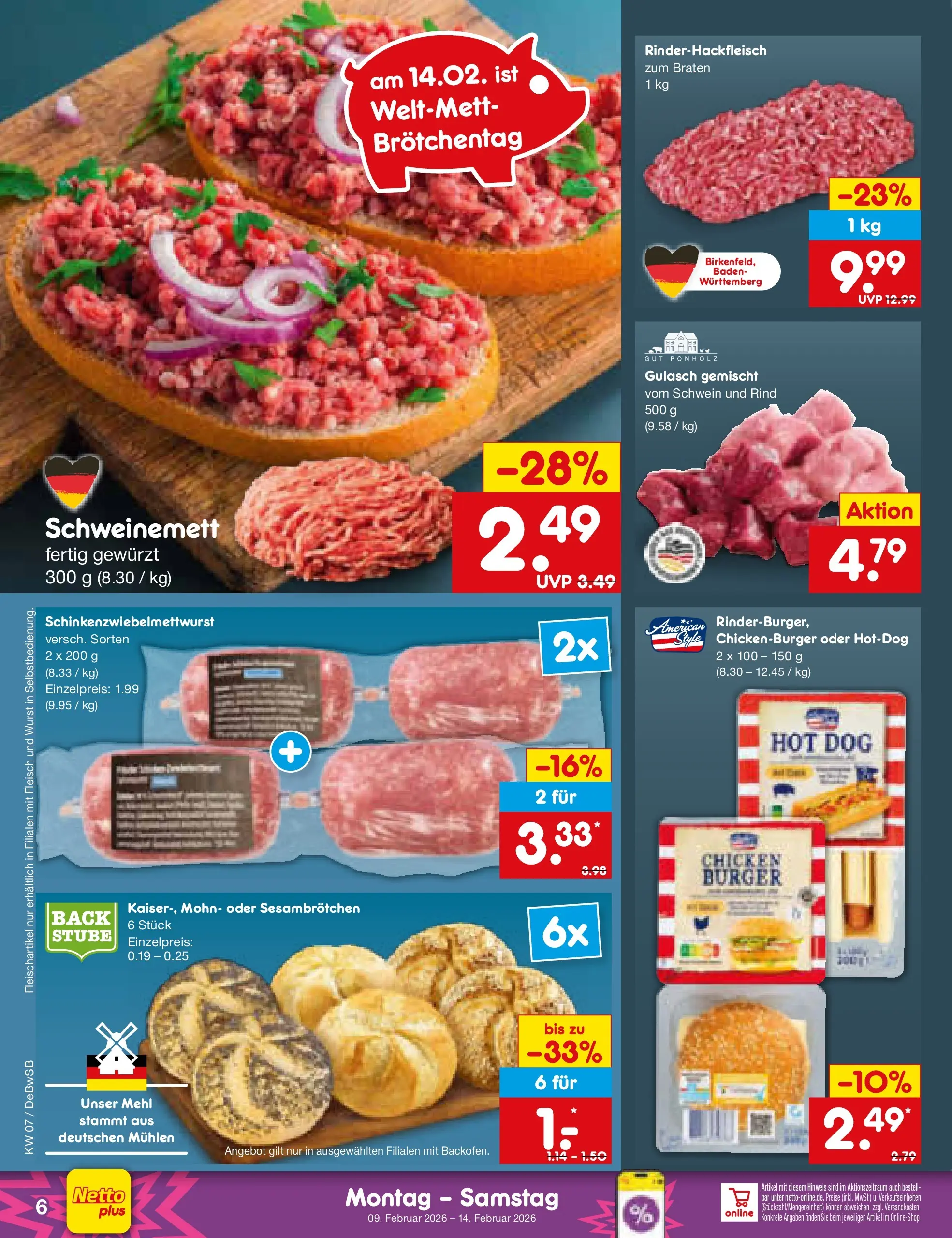 Netto Marken-Discount prospekt Waiblingen-Bittenfeld	 (ab 08.02.2026) » Angebote | Seite: 6