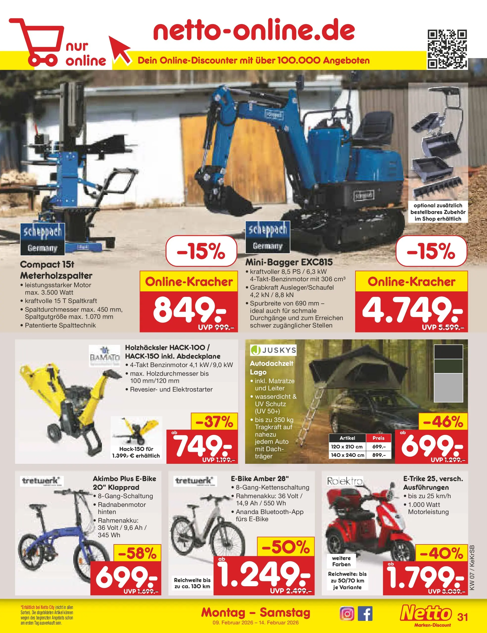 Netto Marken-Discount prospekt Kruft	 (ab 08.02.2026) » Angebote | Seite: 39