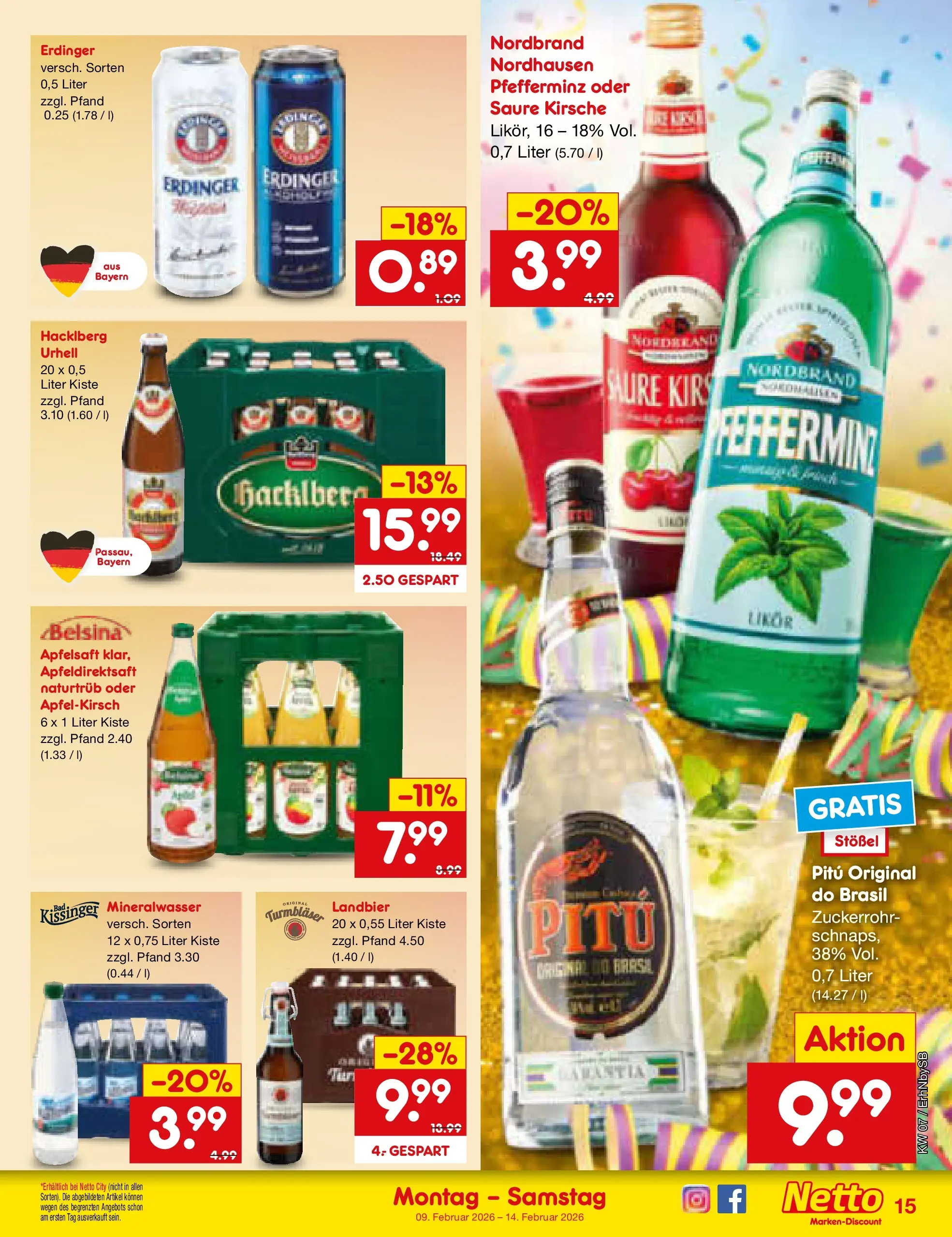Netto Marken-Discount prospekt Metten	 (ab 08.02.2026) » Angebote | Seite: 15