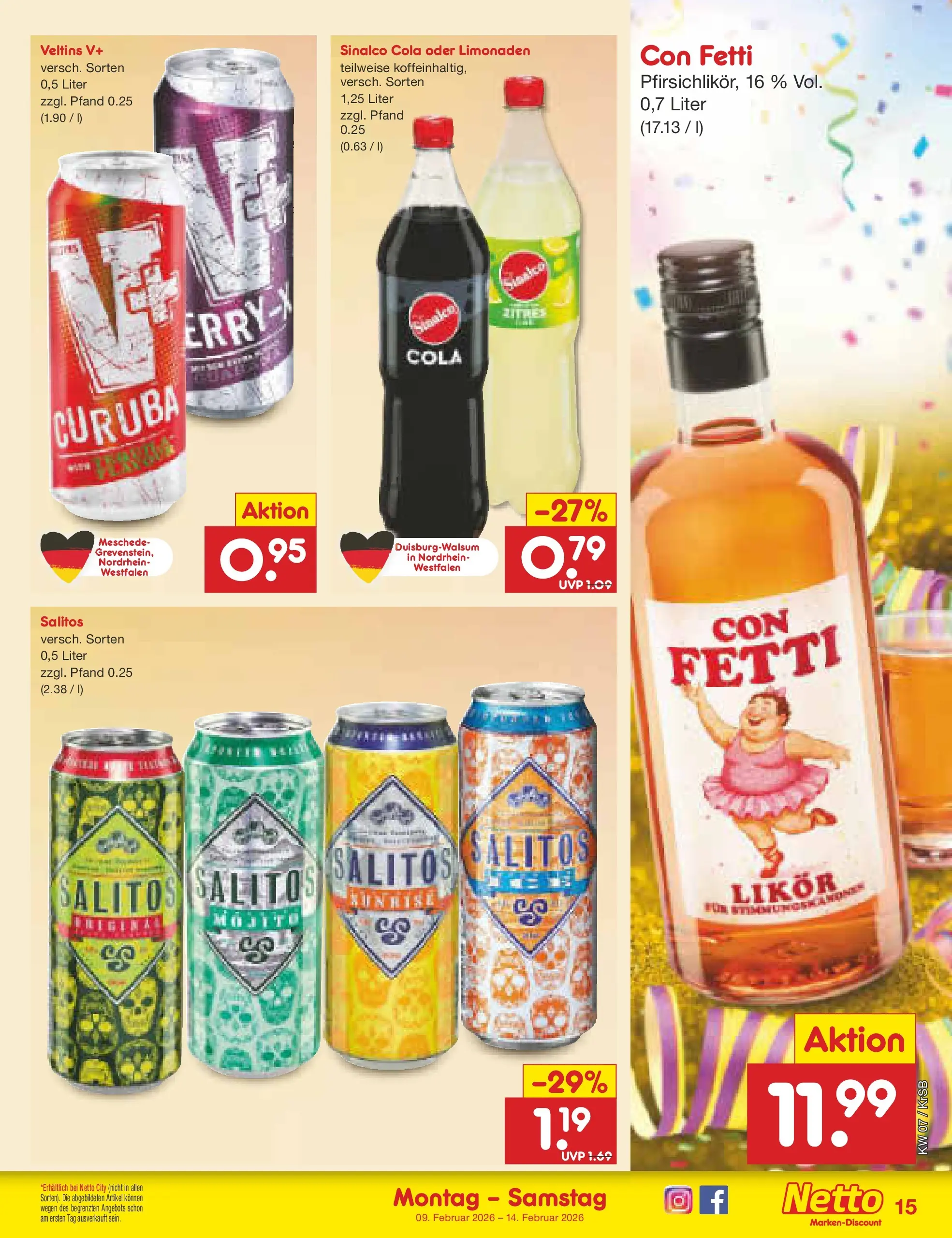 Netto Marken-Discount prospekt Jüchen	 (ab 08.02.2026) » Angebote | Seite: 15