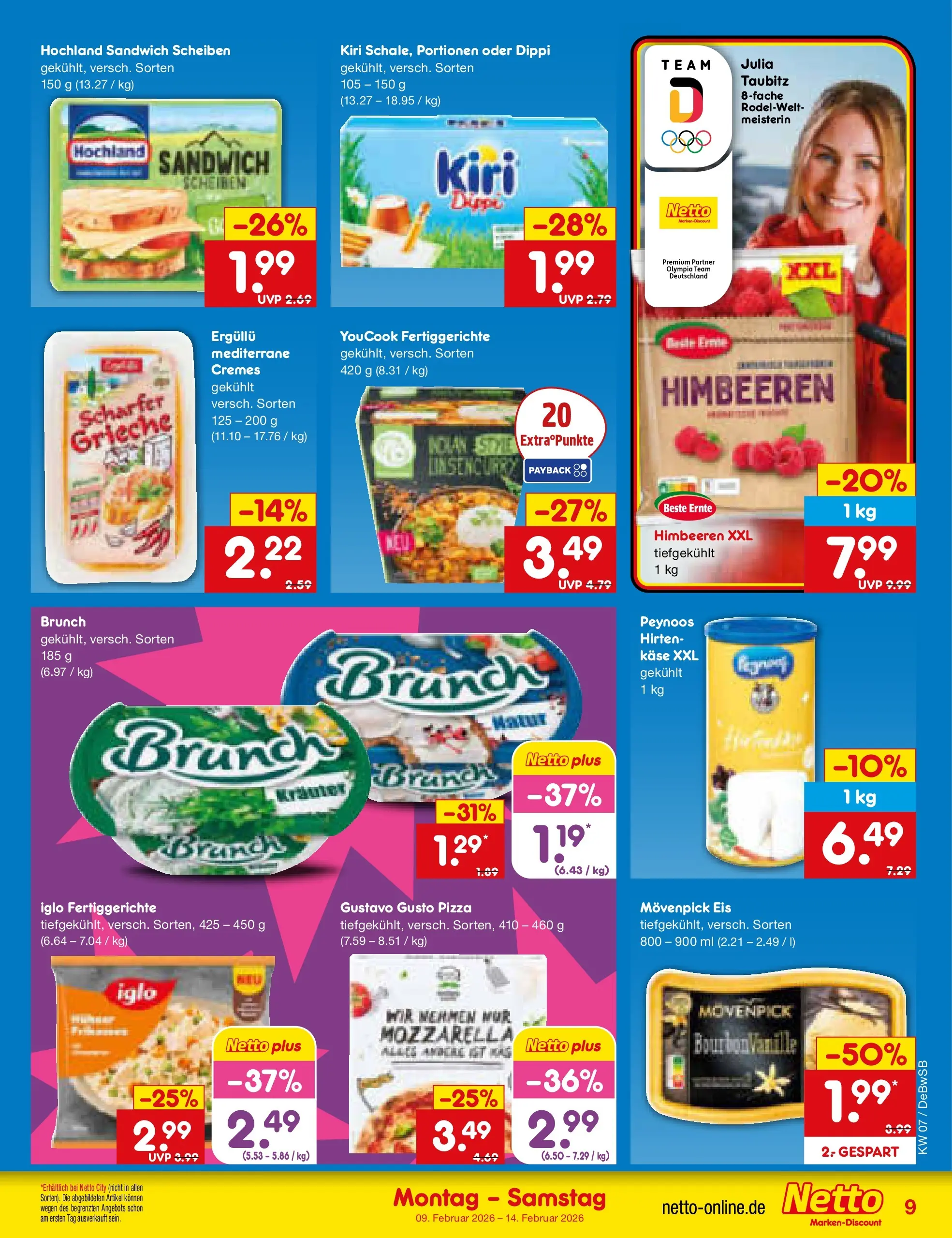 Netto Marken-Discount prospekt Waiblingen-Bittenfeld	 (ab 08.02.2026) » Angebote | Seite: 9