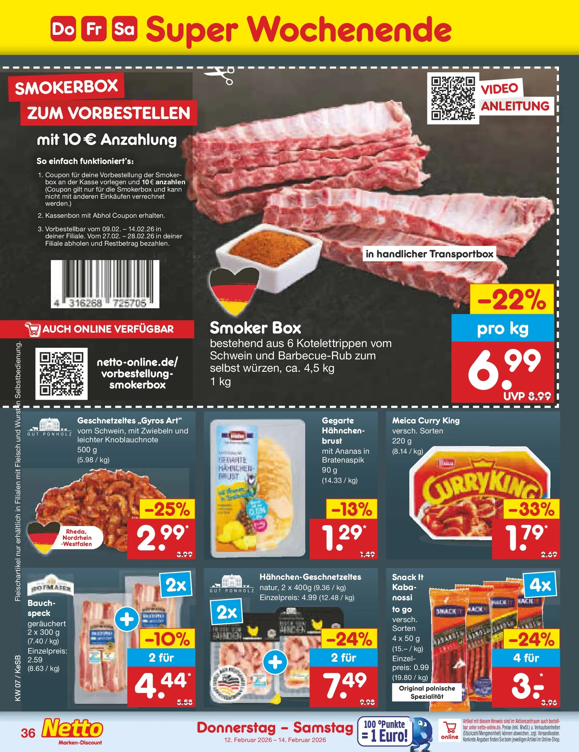Netto Marken-Discount prospekt Kruft	 (ab 08.02.2026) » Angebote | Seite: 46
