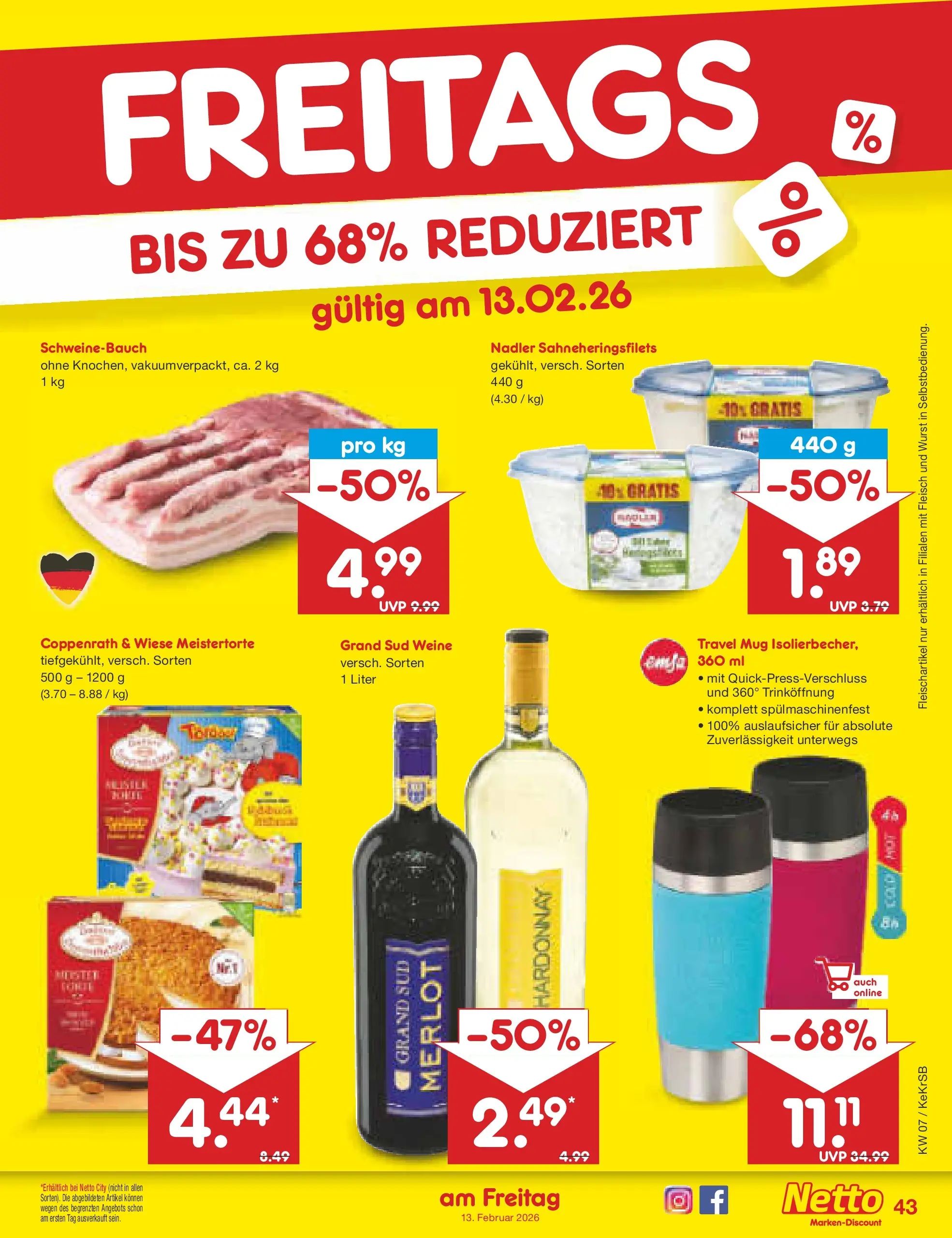 Netto Marken-Discount prospekt Kruft	 (ab 08.02.2026) » Angebote | Seite: 55