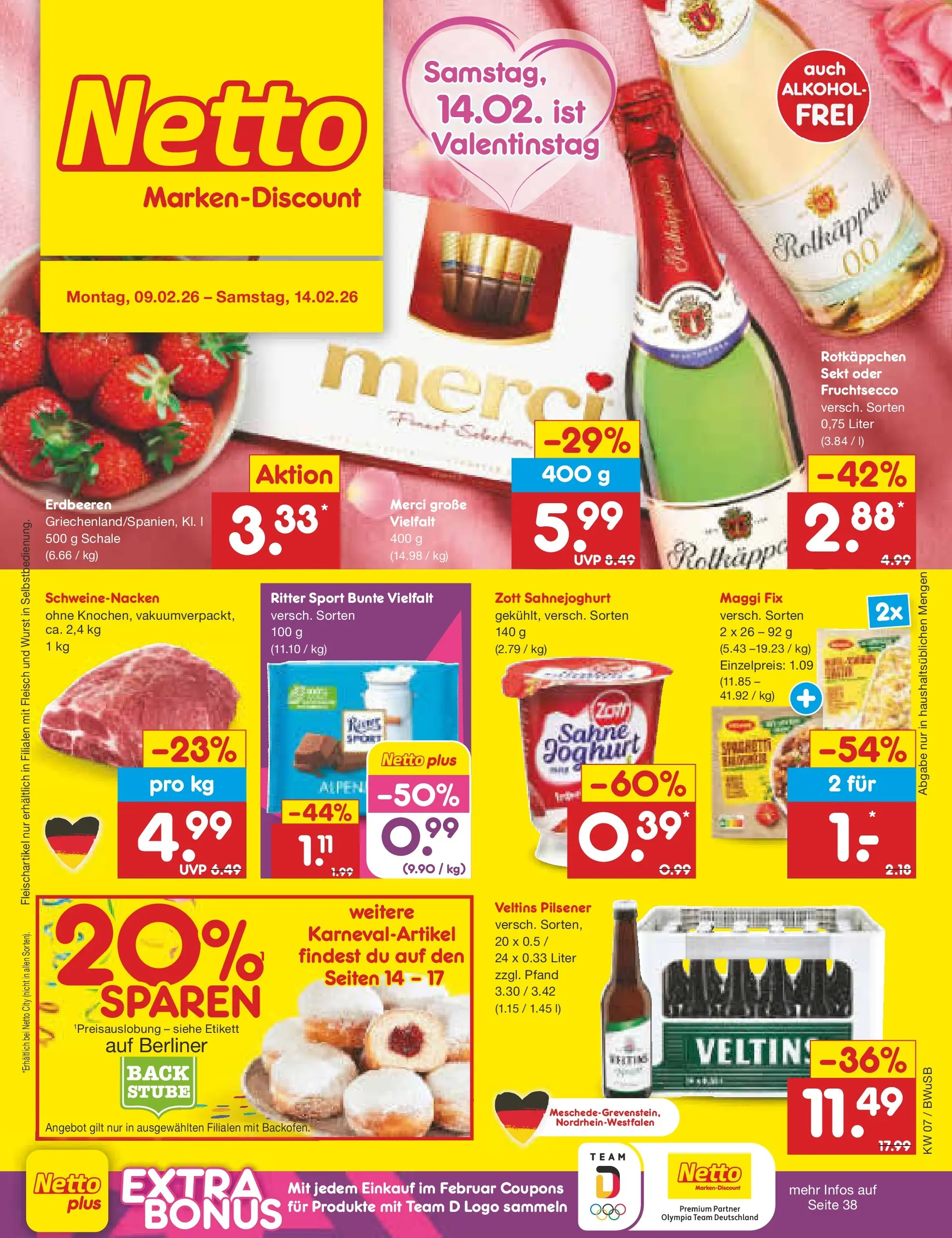Netto Marken-Discount prospekt Stemwede-Dielingen	 (ab 08.02.2026) » Angebote | Seite: 1
