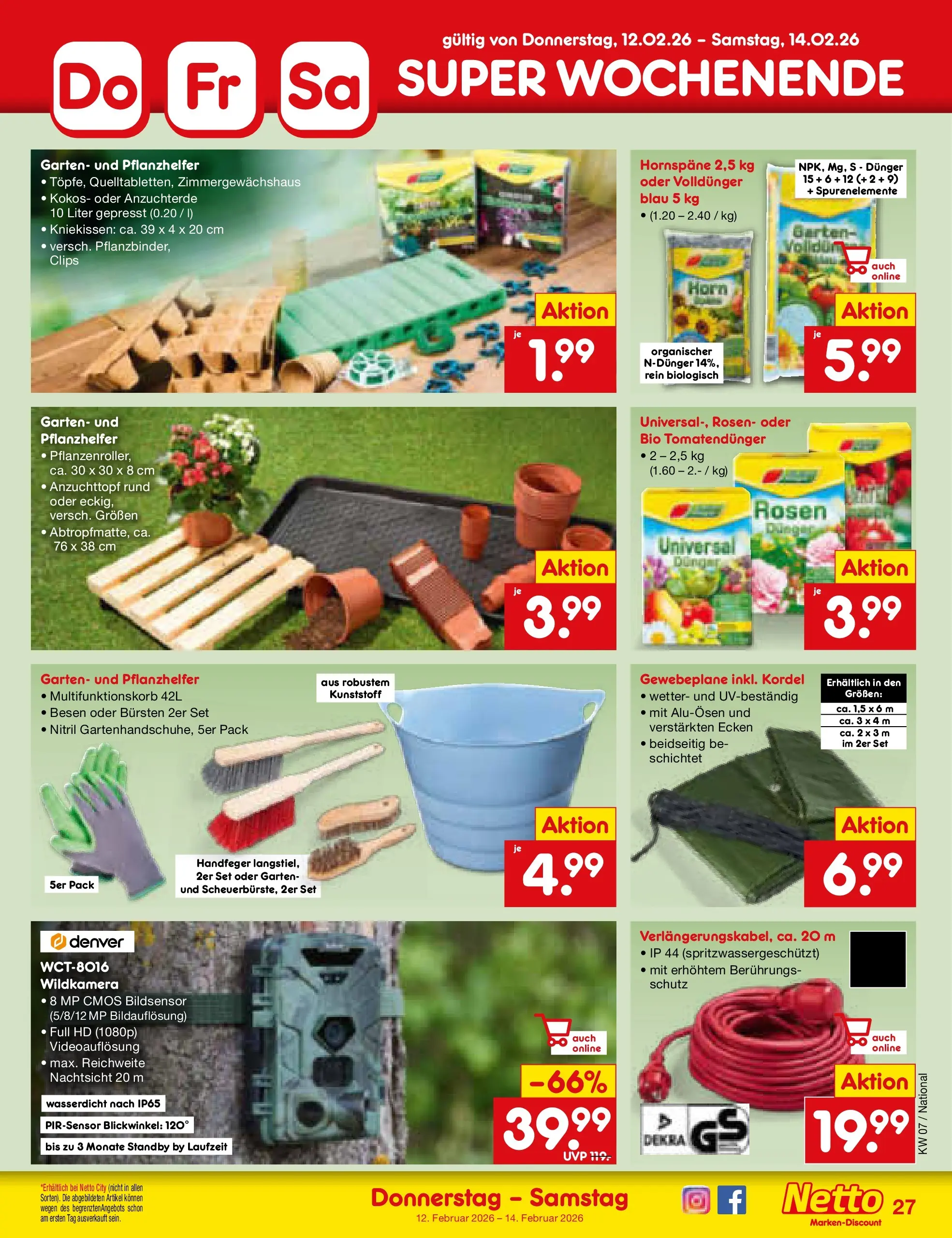 Netto Marken-Discount prospekt Mannheim	 (ab 08.02.2026) » Angebote | Seite: 33