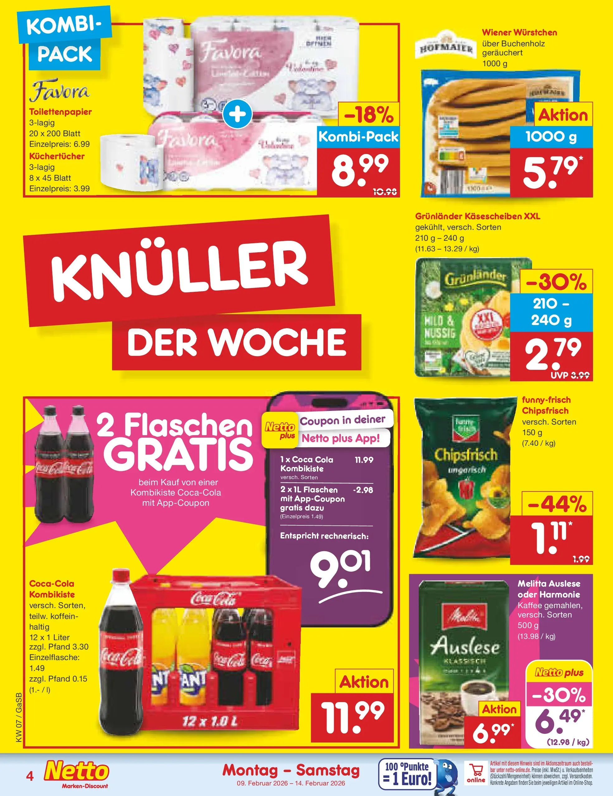 Netto Marken-Discount prospekt Bremen-Lesum	 (ab 08.02.2026) » Angebote | Seite: 4