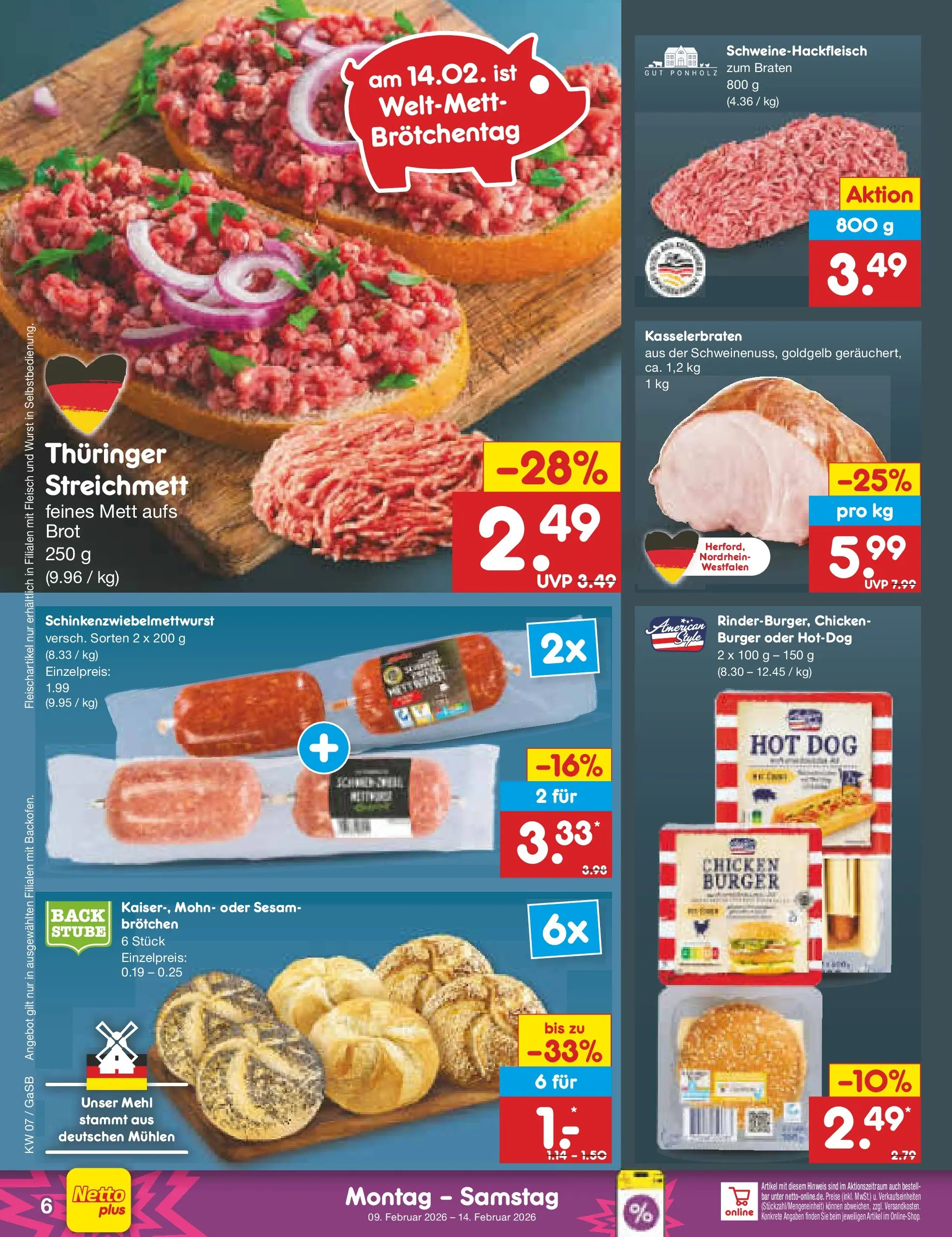 Netto Marken-Discount prospekt Bremen-Lesum	 (ab 08.02.2026) » Angebote | Seite: 6