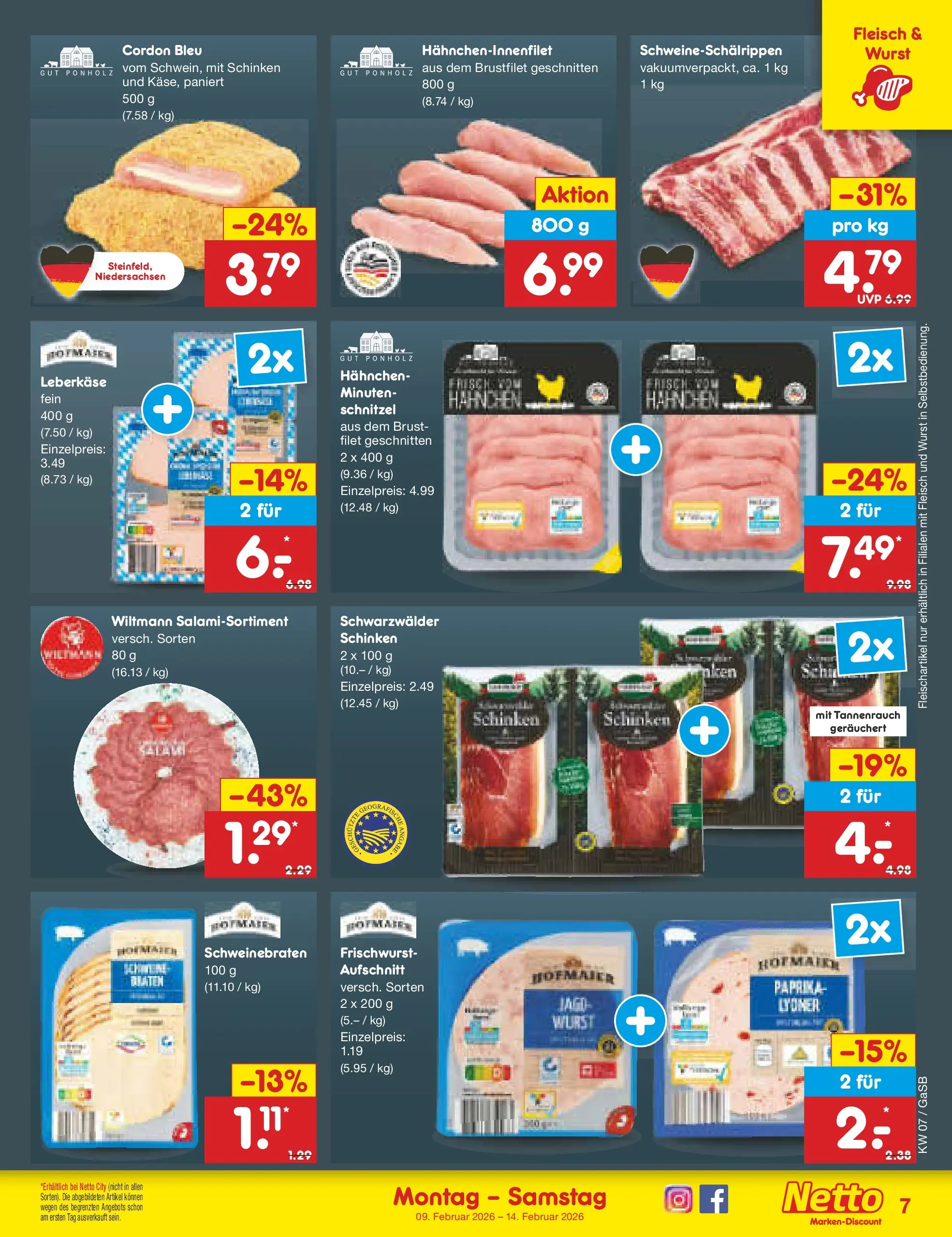 Netto Marken-Discount prospekt Bremen-Lesum	 (ab 08.02.2026) » Angebote | Seite: 7
