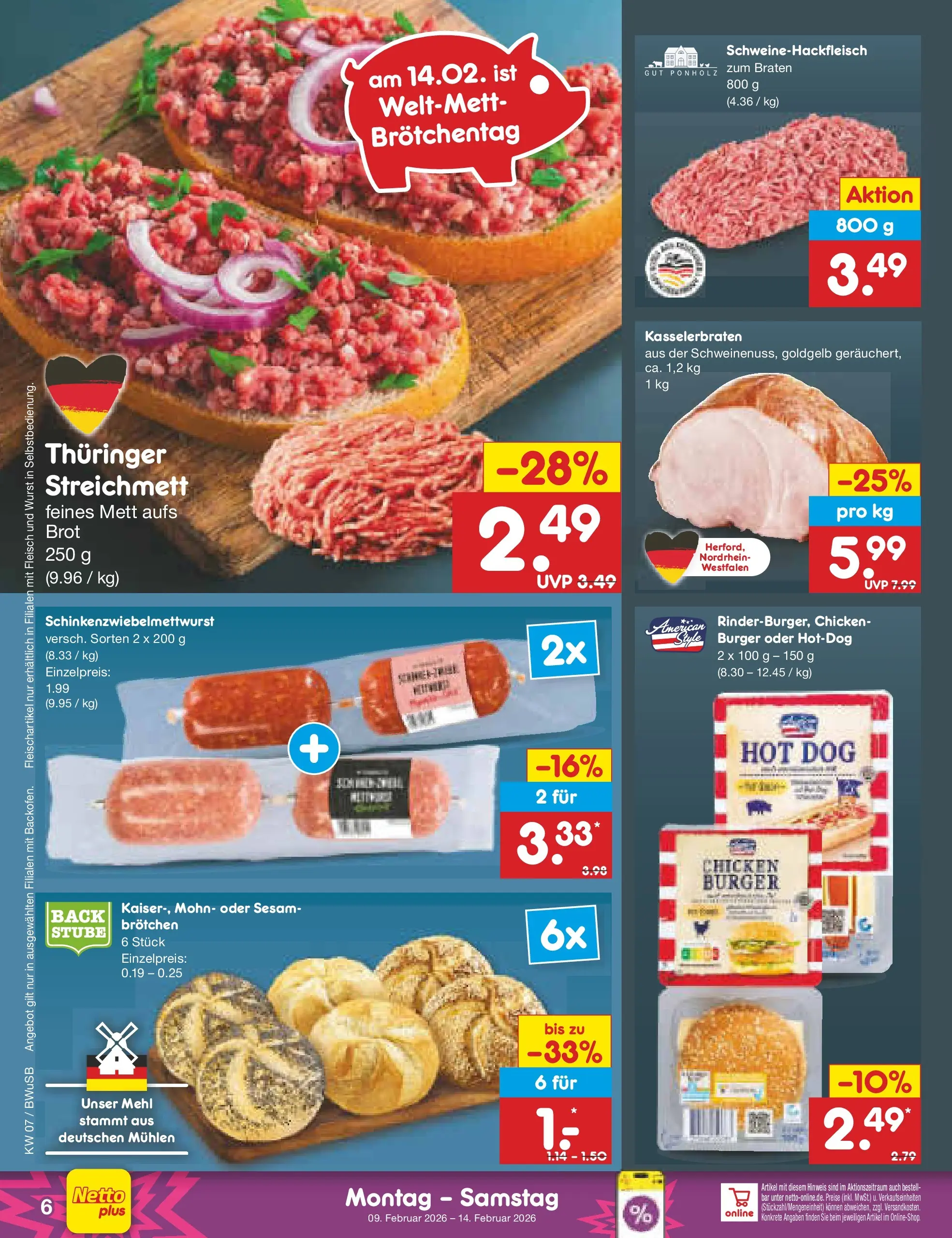Netto Marken-Discount prospekt Stemwede-Dielingen	 (ab 08.02.2026) » Angebote | Seite: 6