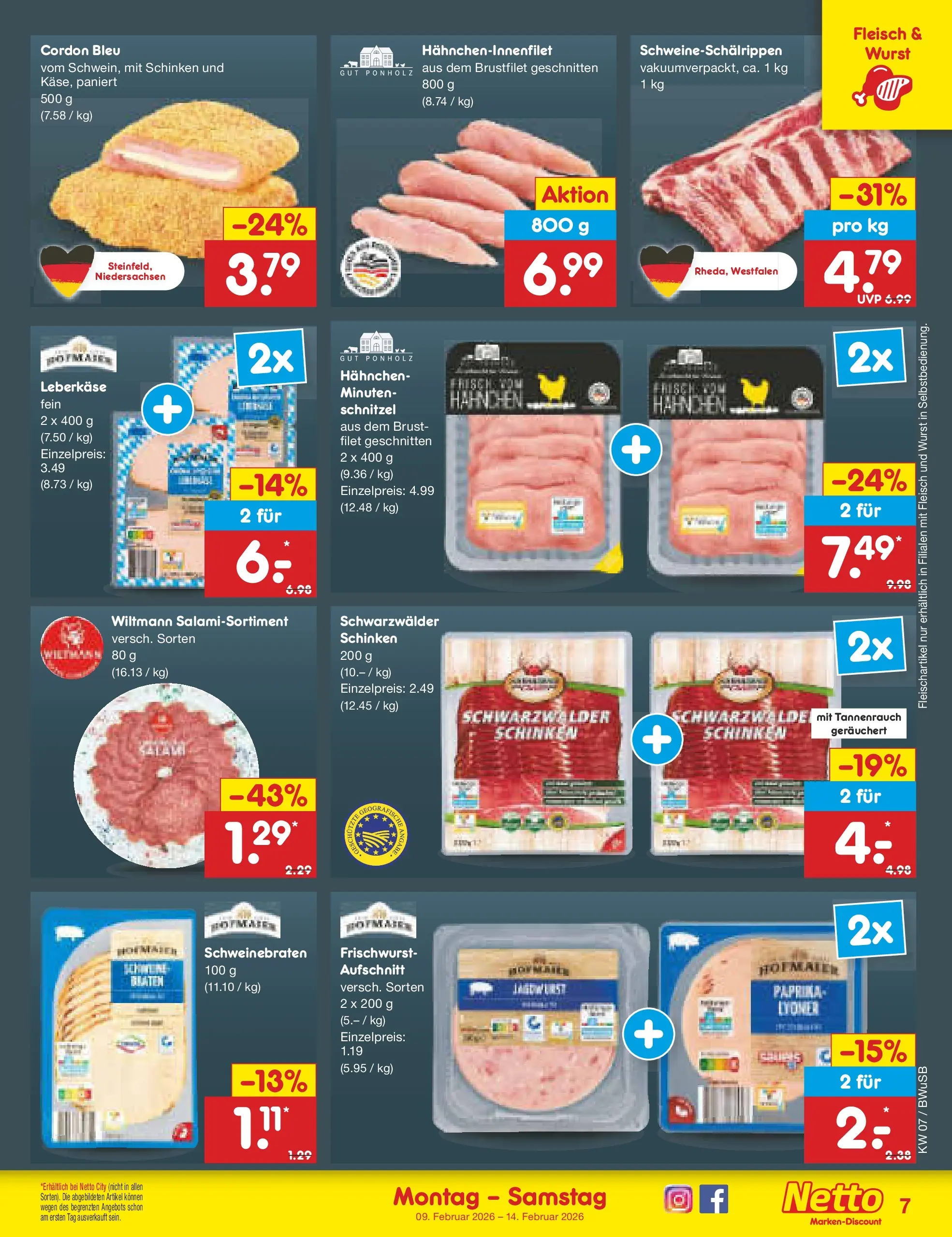 Netto Marken-Discount prospekt Stemwede-Dielingen	 (ab 08.02.2026) » Angebote | Seite: 7