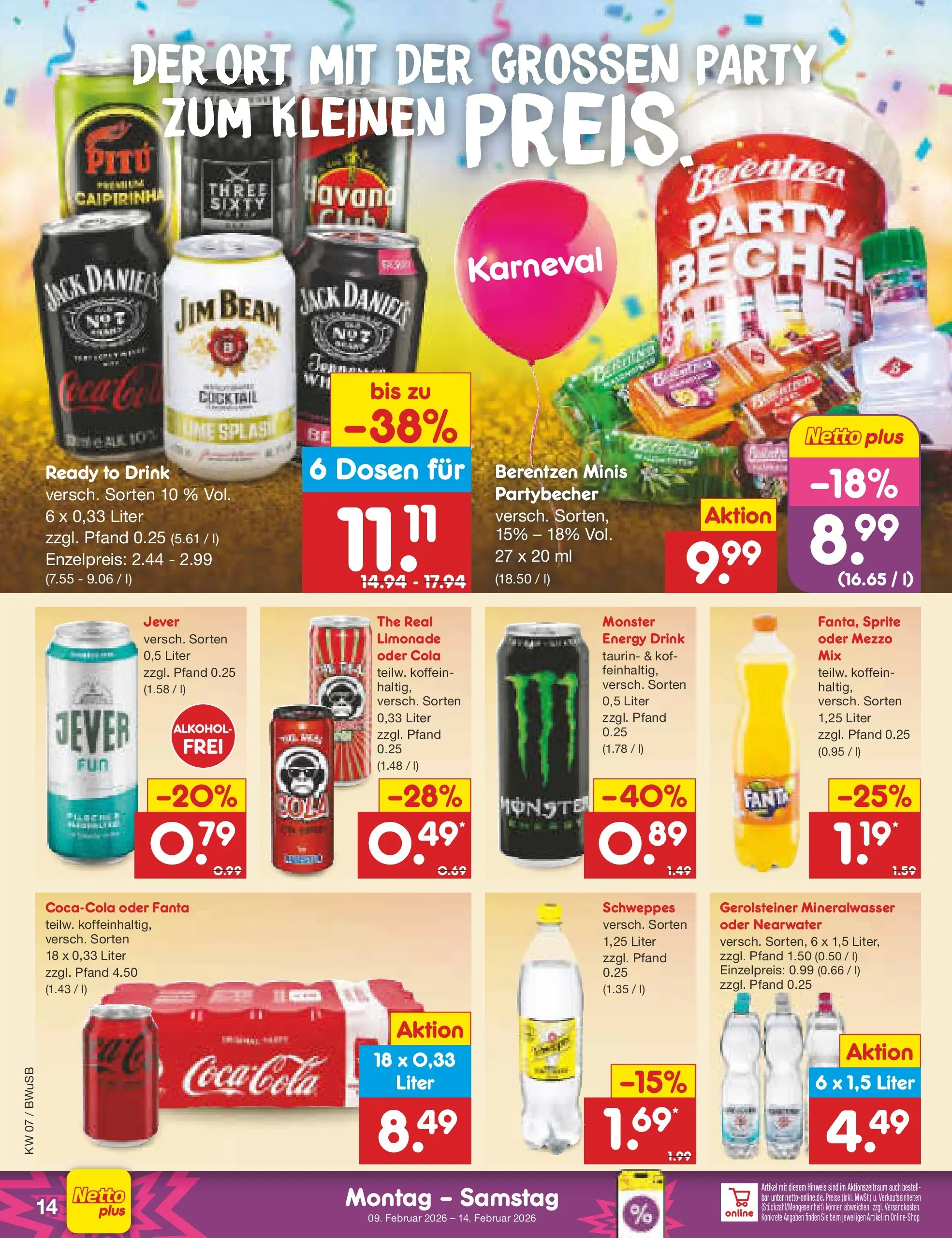 Netto Marken-Discount prospekt Stemwede-Dielingen	 (ab 08.02.2026) » Angebote | Seite: 14