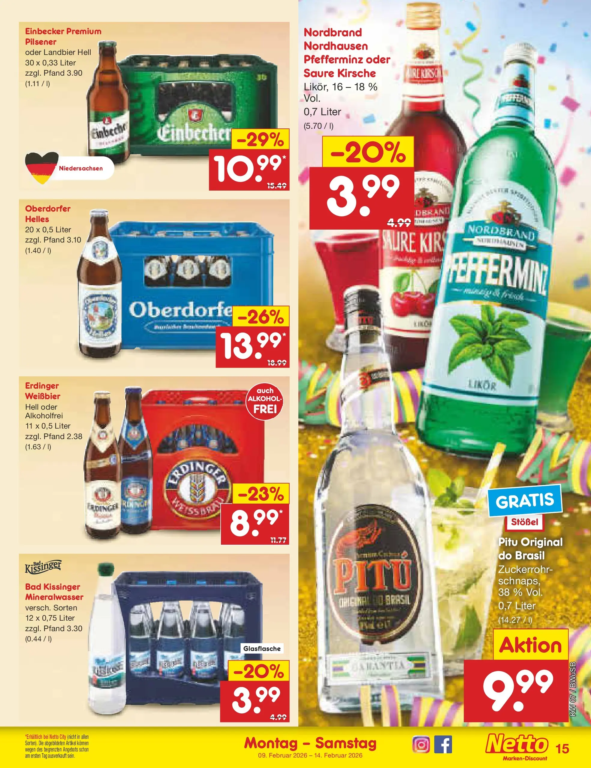 Netto Marken-Discount prospekt Stemwede-Dielingen	 (ab 08.02.2026) » Angebote | Seite: 15