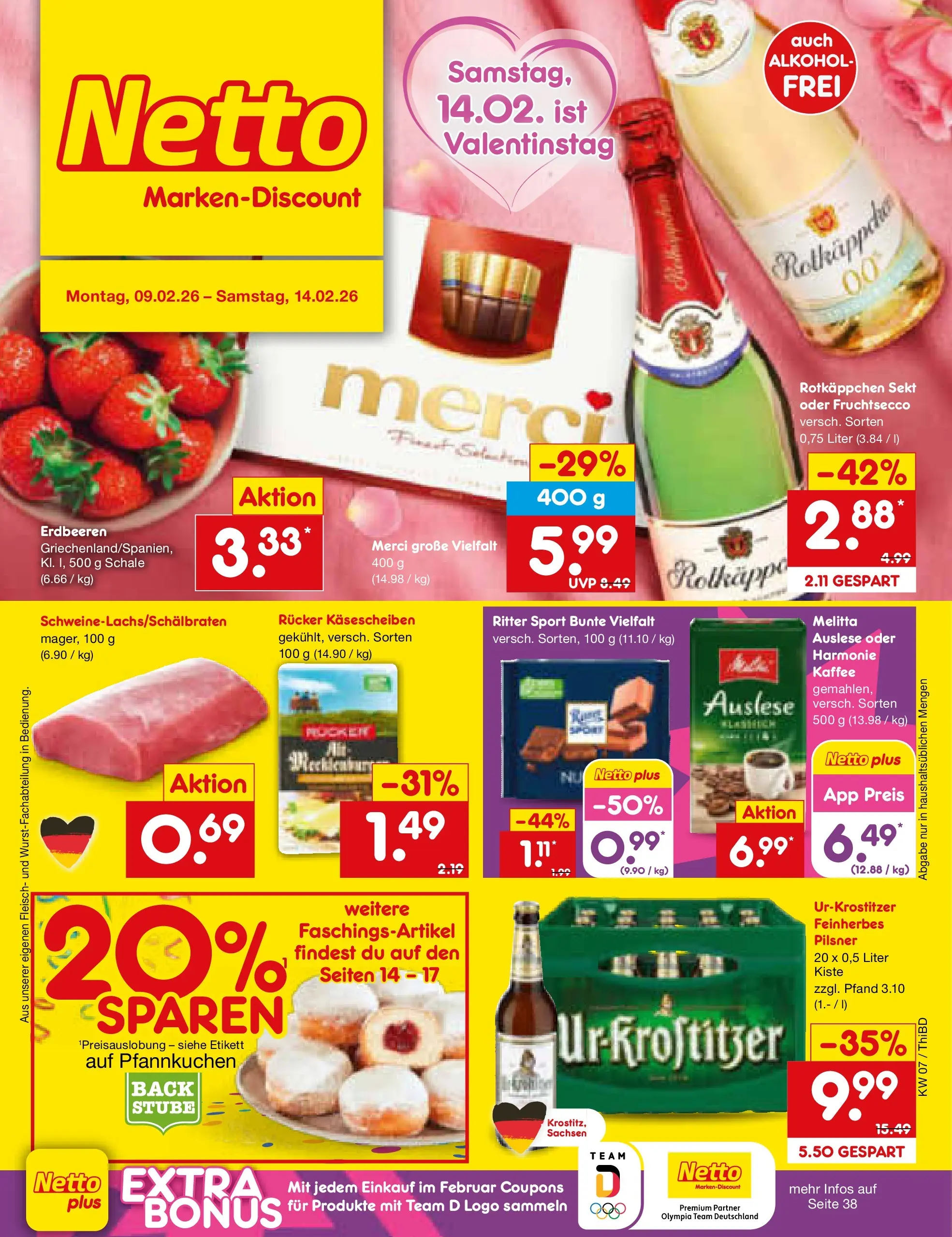 Netto Marken-Discount prospekt Thiendorf	 (ab 08.02.2026) » Angebote | Seite: 1