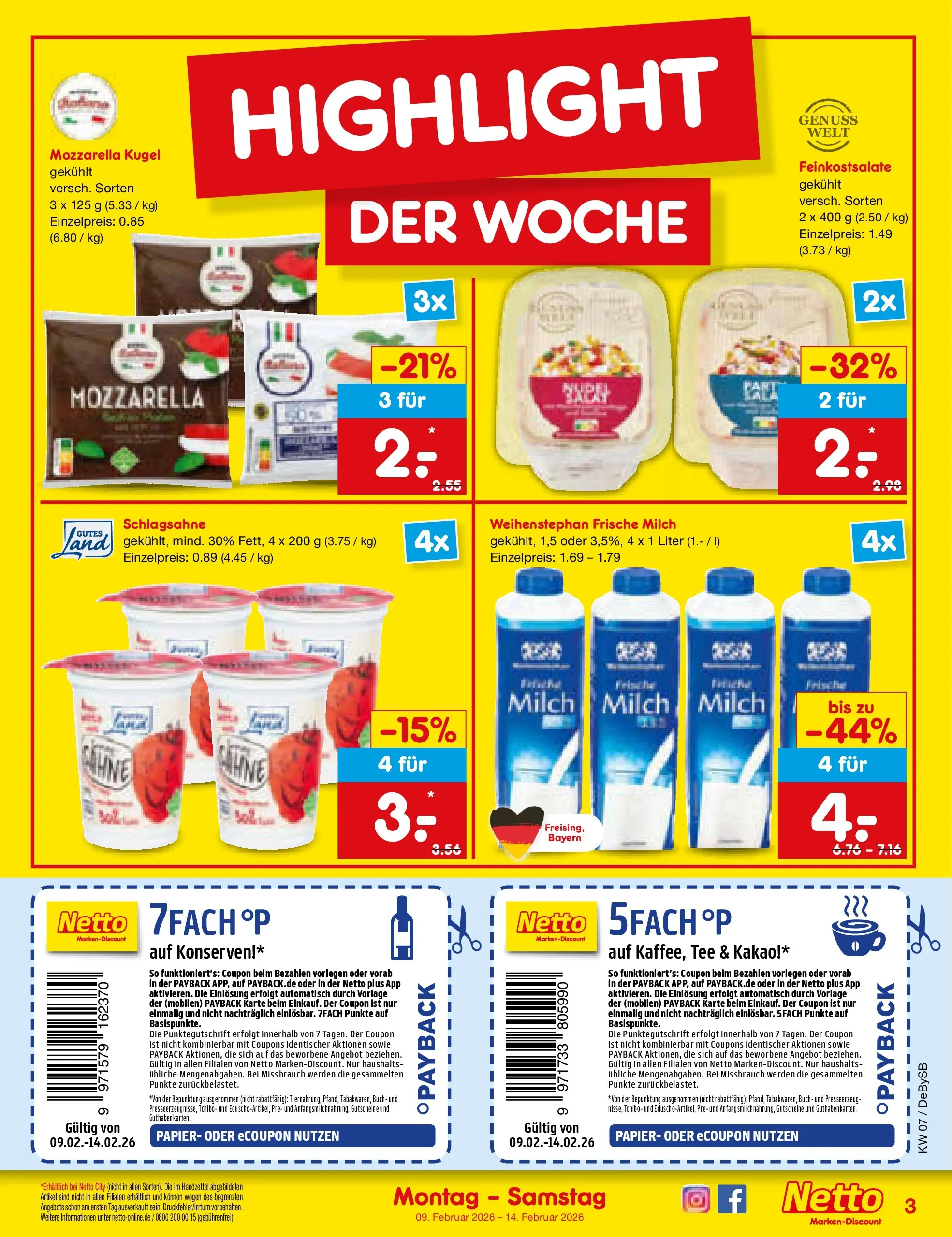 Netto Marken-Discount prospekt Thierhaupten	 (ab 08.02.2026) » Angebote | Seite: 3