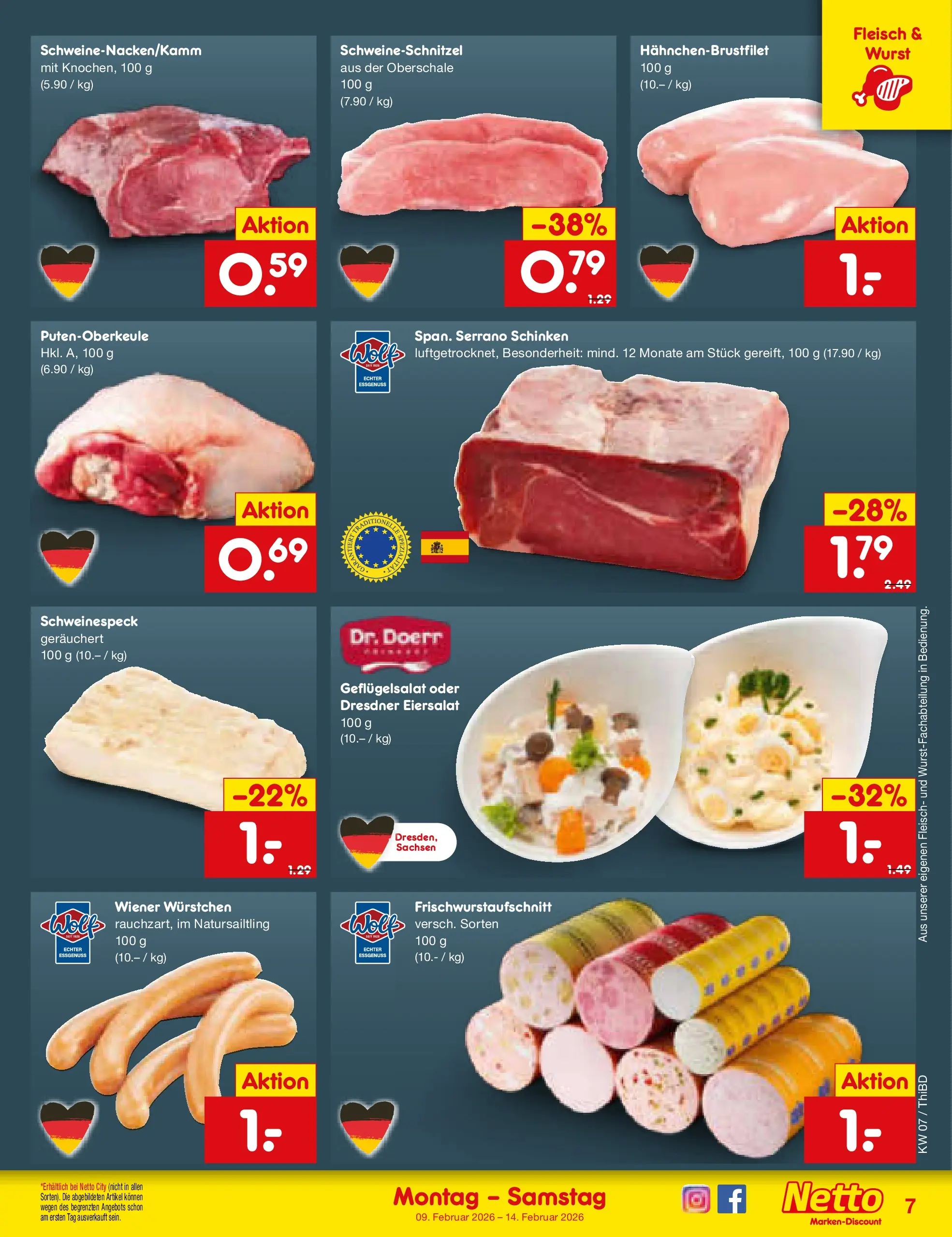 Netto Marken-Discount prospekt Thiendorf	 (ab 08.02.2026) » Angebote | Seite: 7