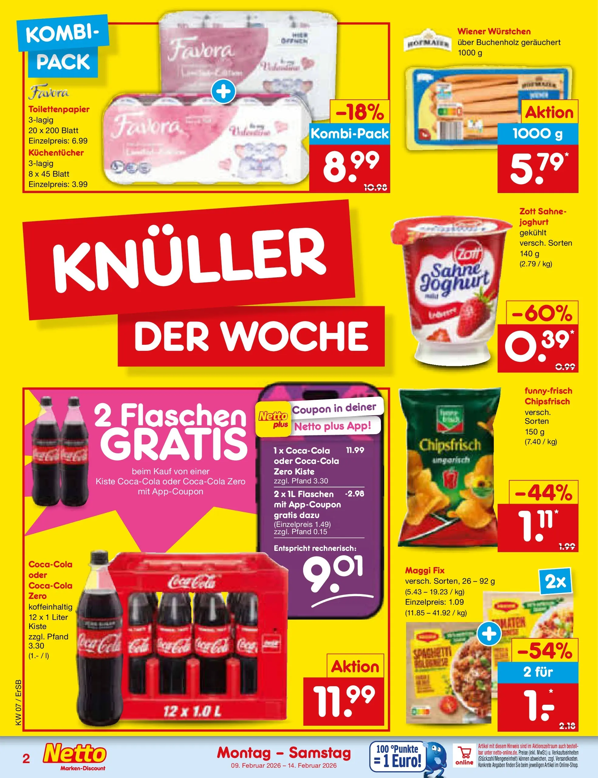 Netto Marken-Discount prospekt Nordhausen	 (ab 08.02.2026) » Angebote | Seite: 2